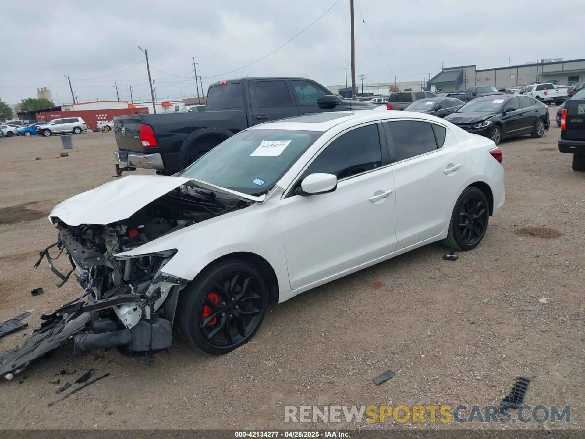 2 Photograph of a damaged car 19UDE2F30KA013880 ACURA ILX 2019