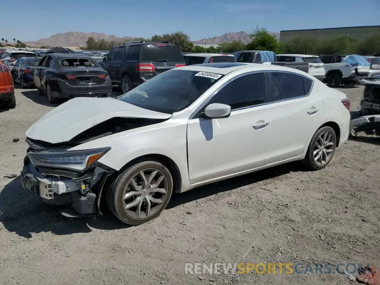 1 Photograph of a damaged car 19UDE2F31KA011233 ACURA ILX 2019