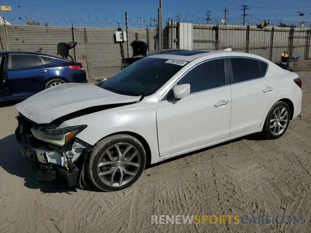 1 Photograph of a damaged car 19UDE2F32KA008664 ACURA ILX 2019