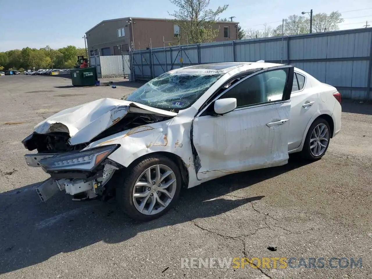 1 Photograph of a damaged car 19UDE2F34KA010979 ACURA ILX 2019