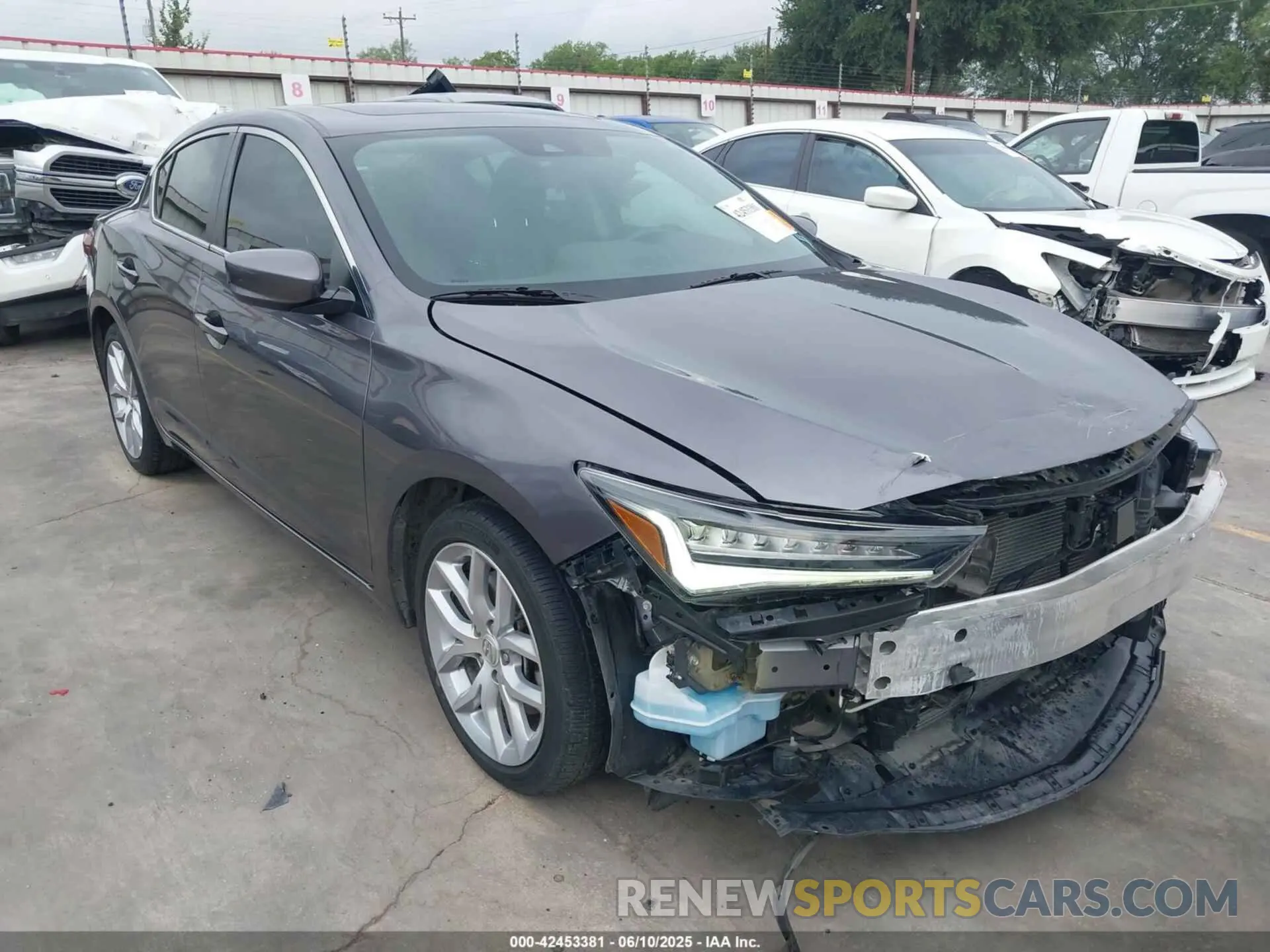 1 Photograph of a damaged car 19UDE2F35KA005287 ACURA ILX 2019