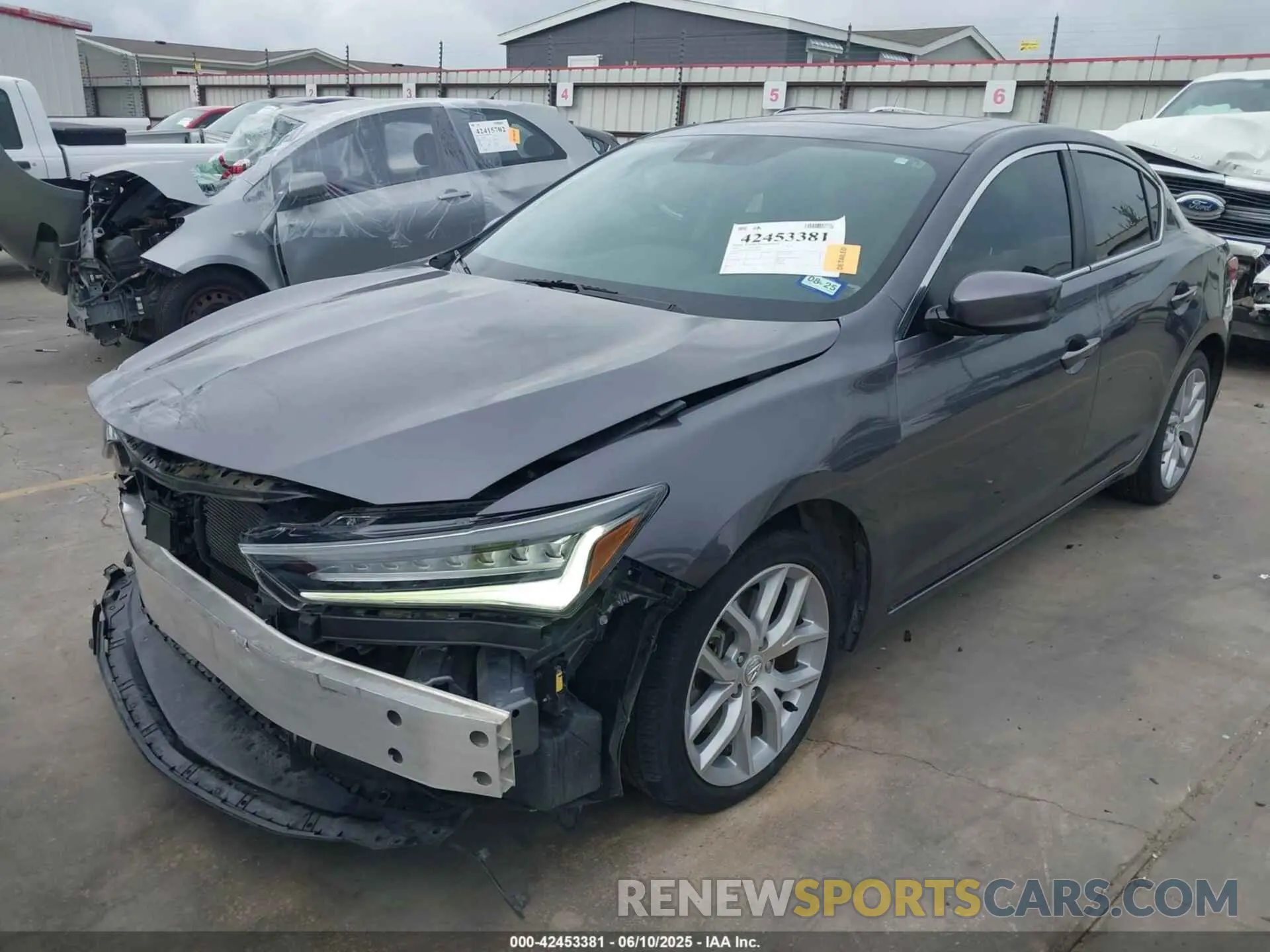 2 Photograph of a damaged car 19UDE2F35KA005287 ACURA ILX 2019