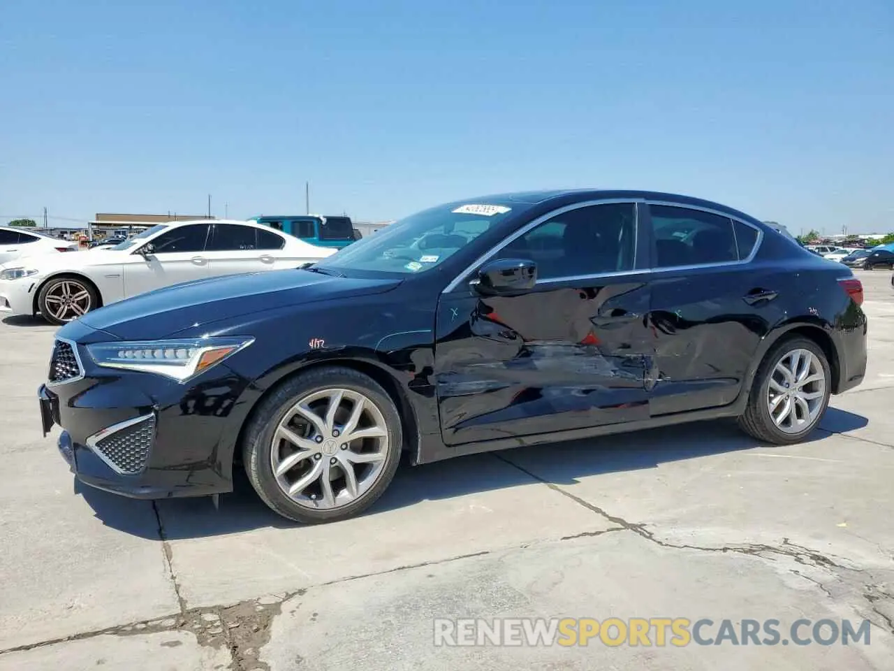1 Photograph of a damaged car 19UDE2F35KA010358 ACURA ILX 2019