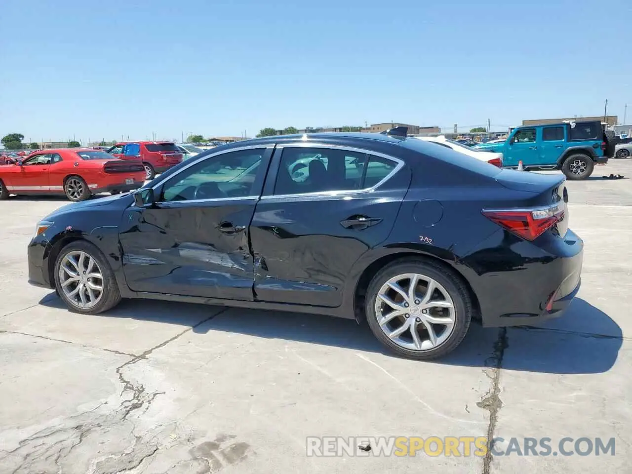2 Photograph of a damaged car 19UDE2F35KA010358 ACURA ILX 2019