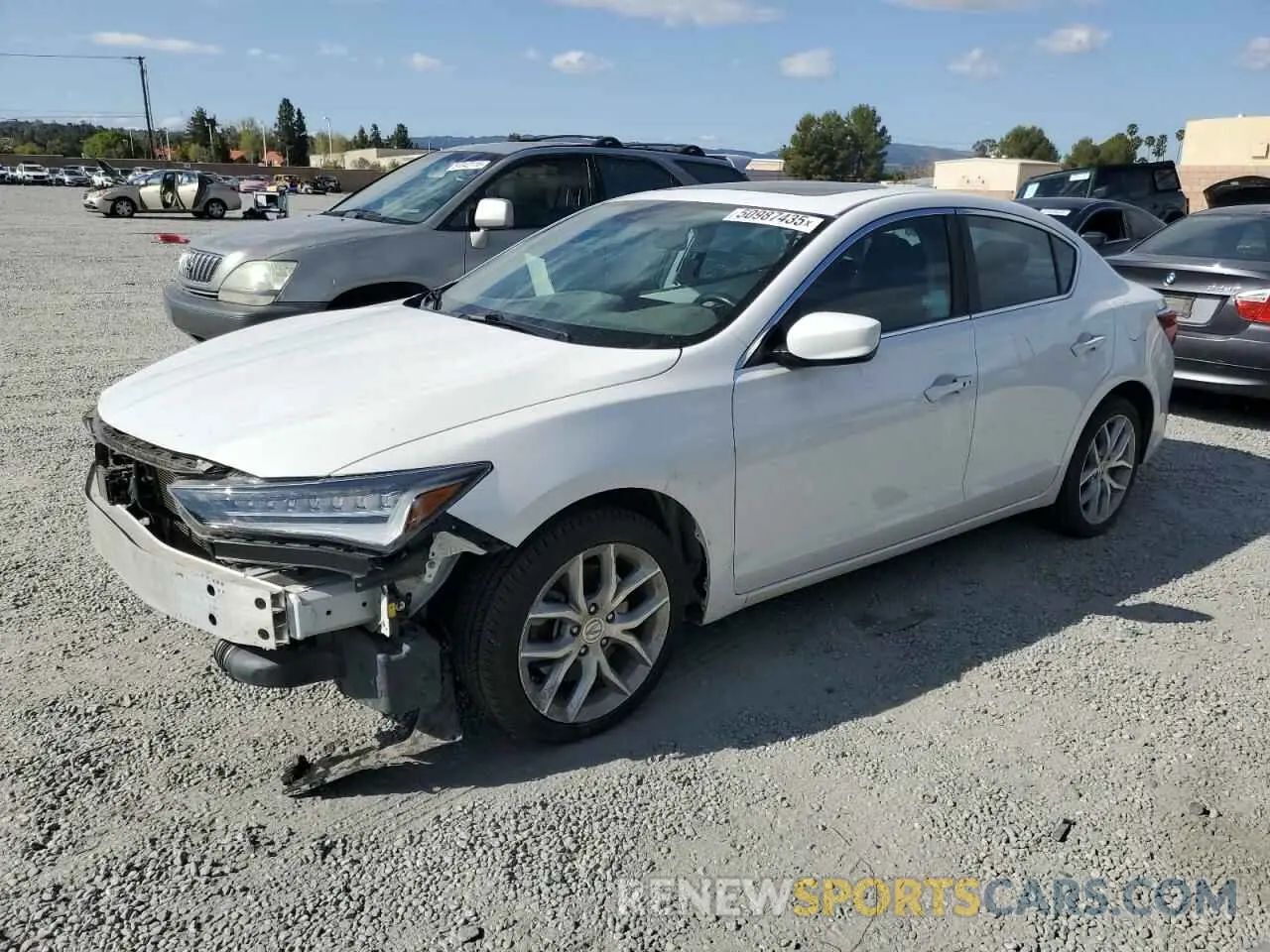 1 Photograph of a damaged car 19UDE2F36KA011177 ACURA ILX 2019