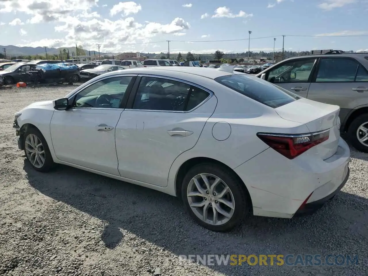 2 Photograph of a damaged car 19UDE2F36KA011177 ACURA ILX 2019