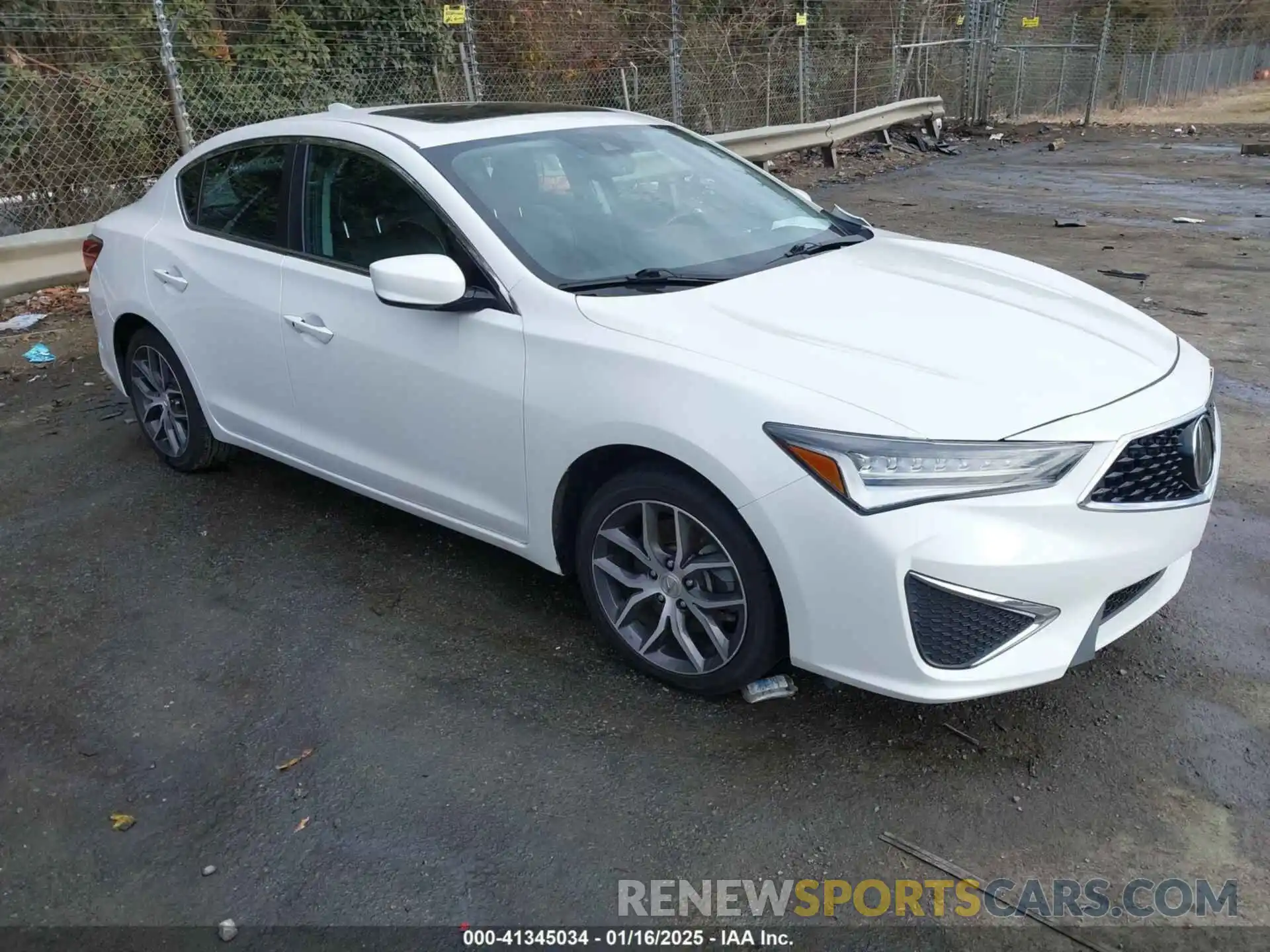 1 Photograph of a damaged car 19UDE2F70KA014143 ACURA ILX 2019