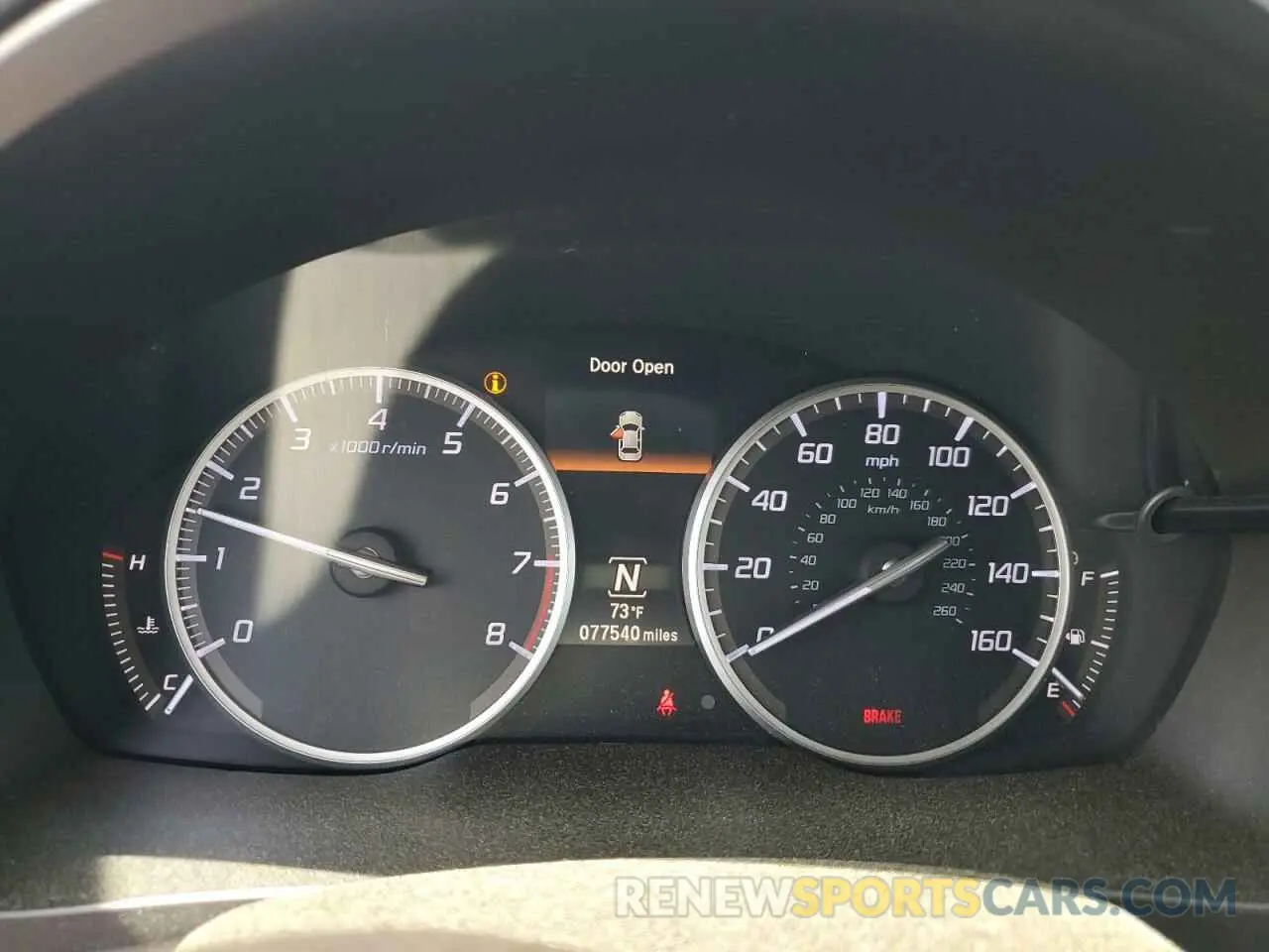 9 Photograph of a damaged car 19UDE2F71KA009226 ACURA ILX 2019