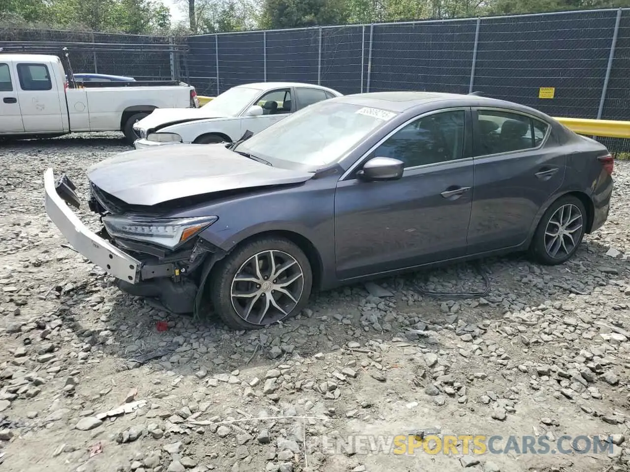 1 Photograph of a damaged car 19UDE2F71KA009436 ACURA ILX 2019