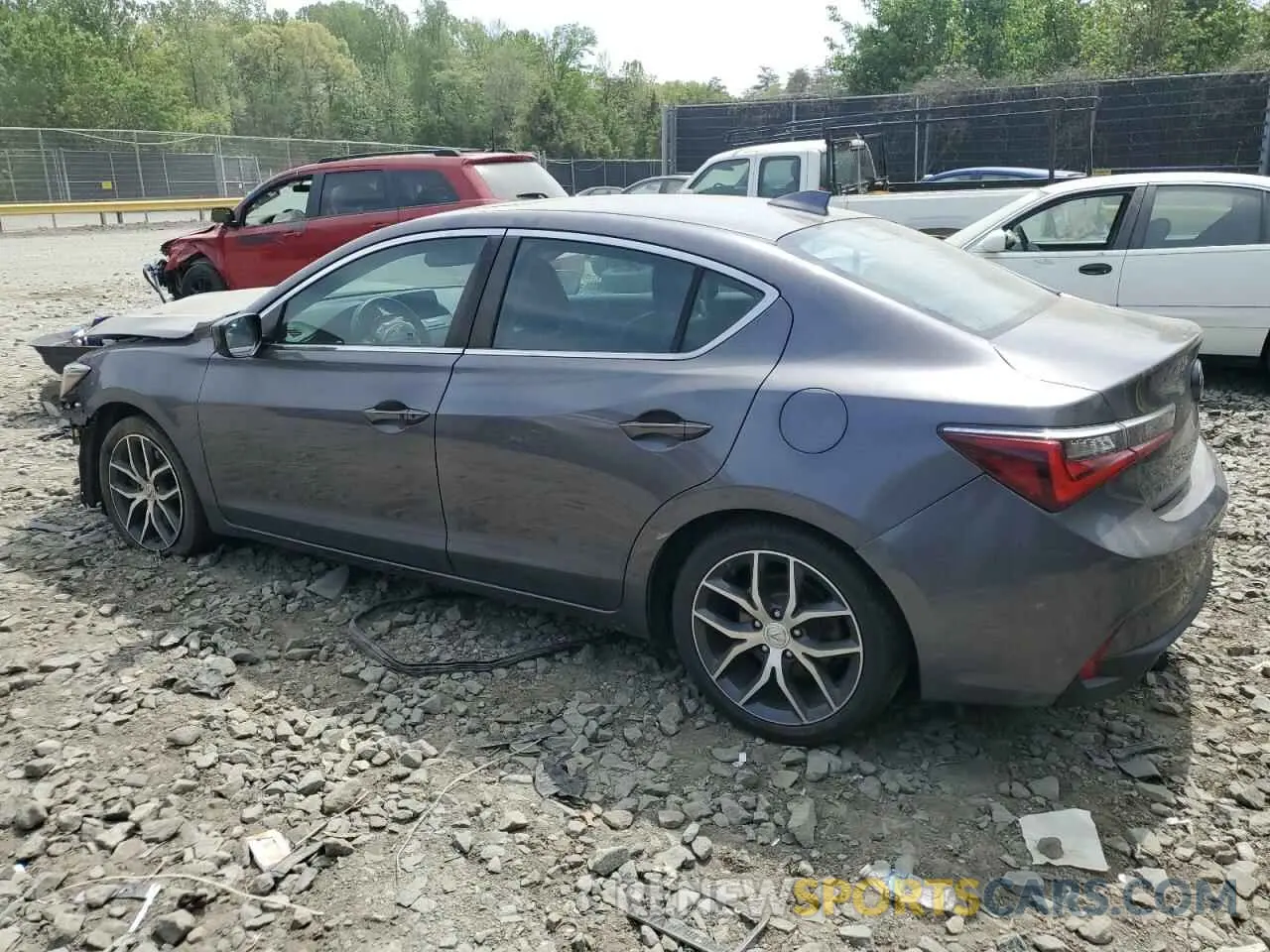 2 Photograph of a damaged car 19UDE2F71KA009436 ACURA ILX 2019