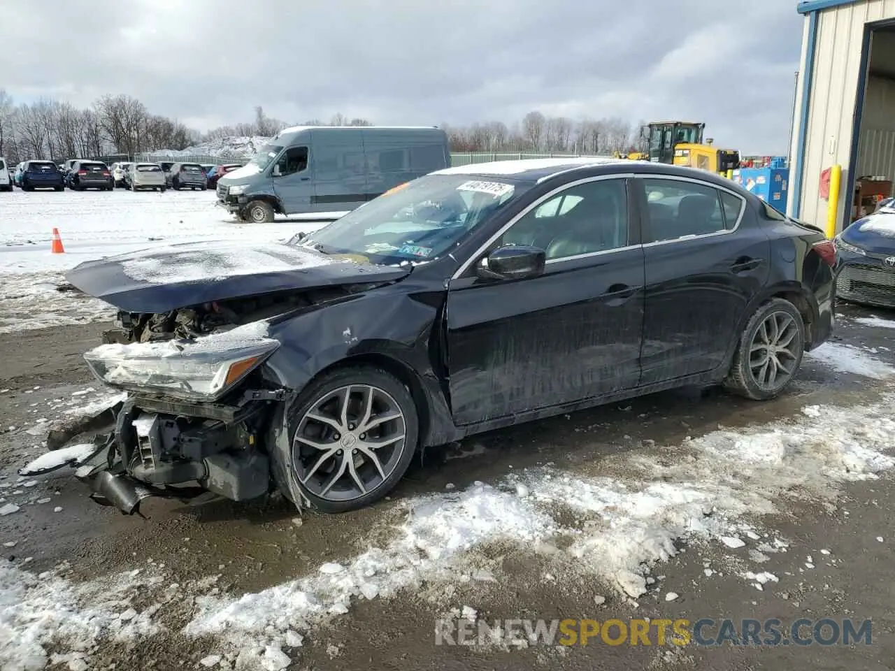 1 Photograph of a damaged car 19UDE2F74KA006384 ACURA ILX 2019