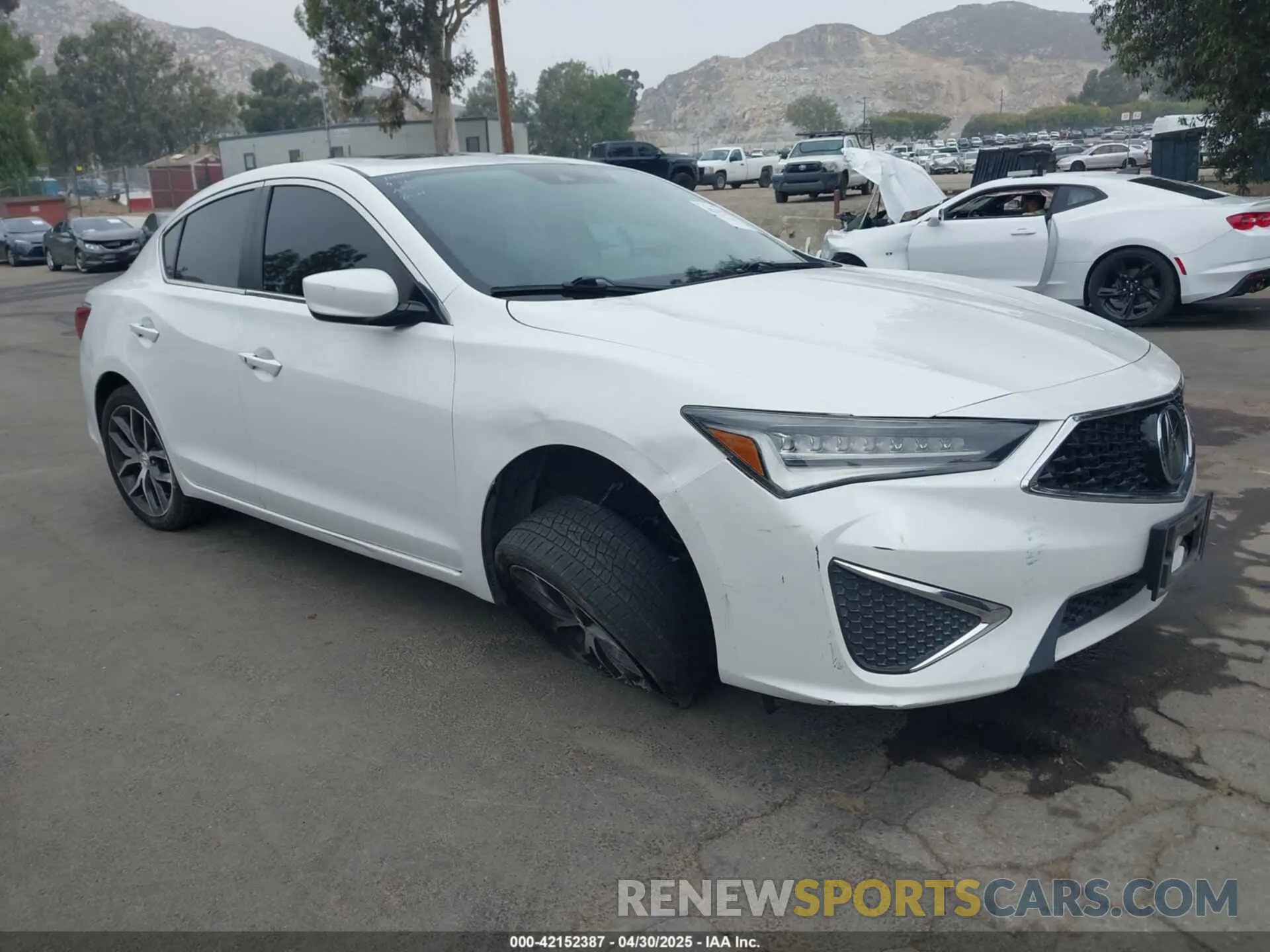 1 Photograph of a damaged car 19UDE2F74KA006787 ACURA ILX 2019