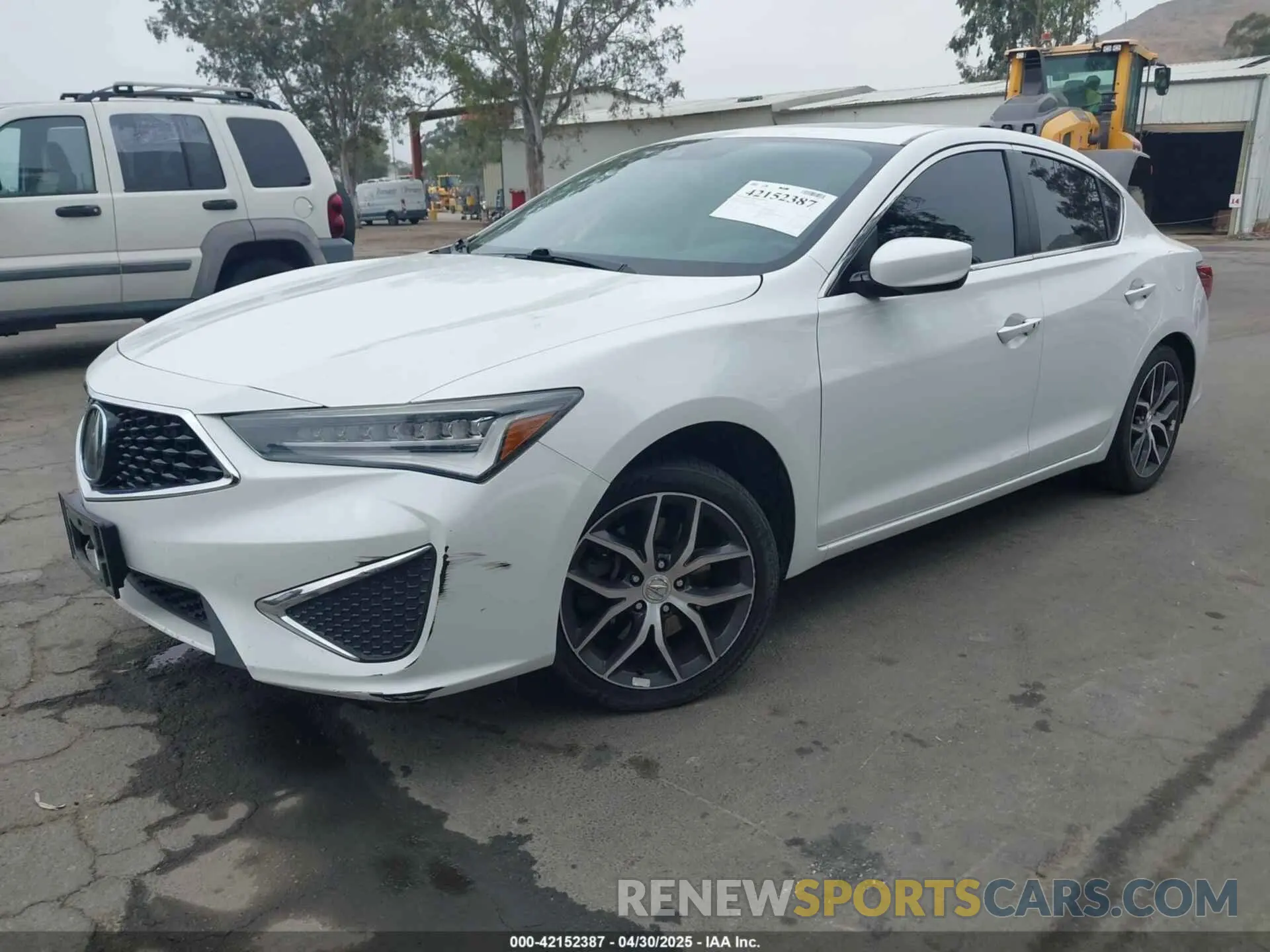 2 Photograph of a damaged car 19UDE2F74KA006787 ACURA ILX 2019