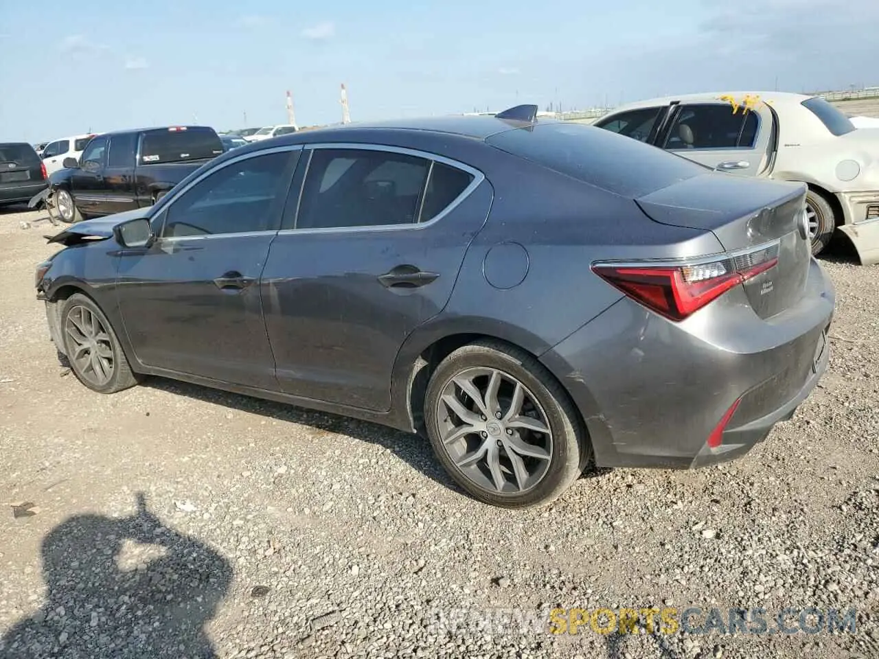 2 Photograph of a damaged car 19UDE2F74KA009351 ACURA ILX 2019