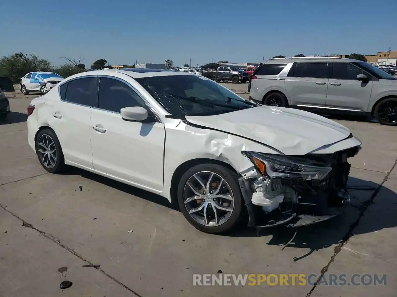 4 Photograph of a damaged car 19UDE2F75KA008919 ACURA ILX 2019