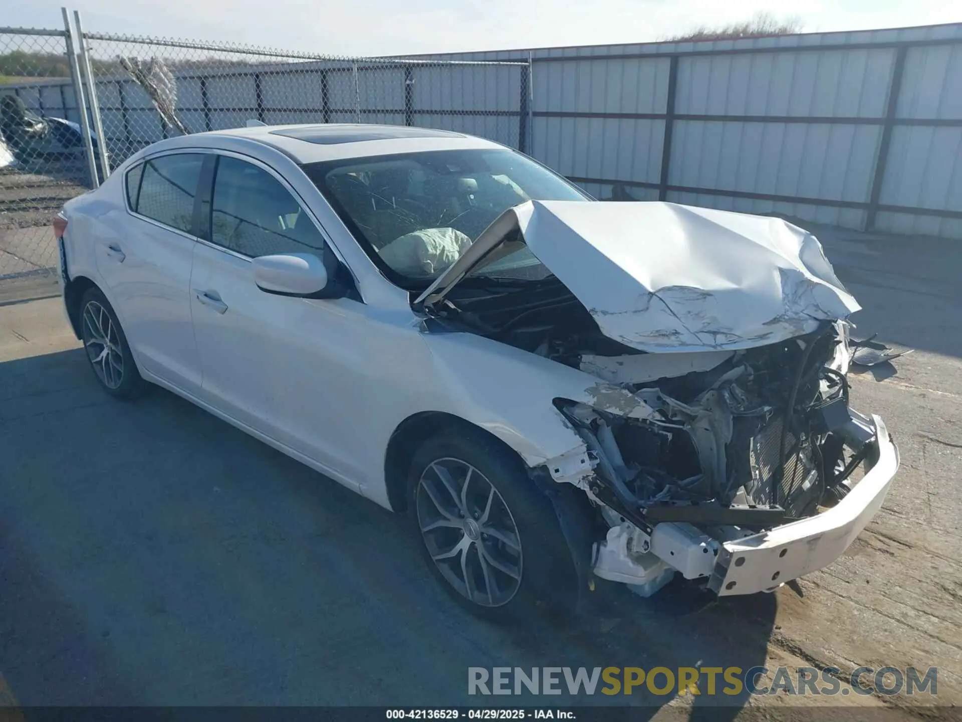 1 Photograph of a damaged car 19UDE2F76KA007939 ACURA ILX 2019