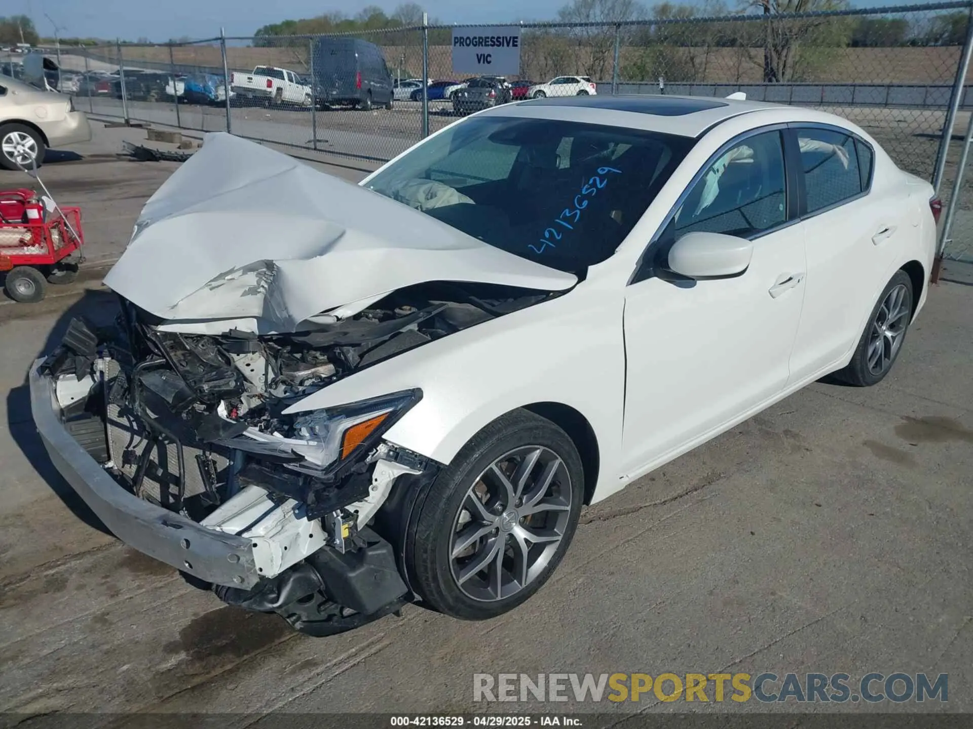 2 Photograph of a damaged car 19UDE2F76KA007939 ACURA ILX 2019