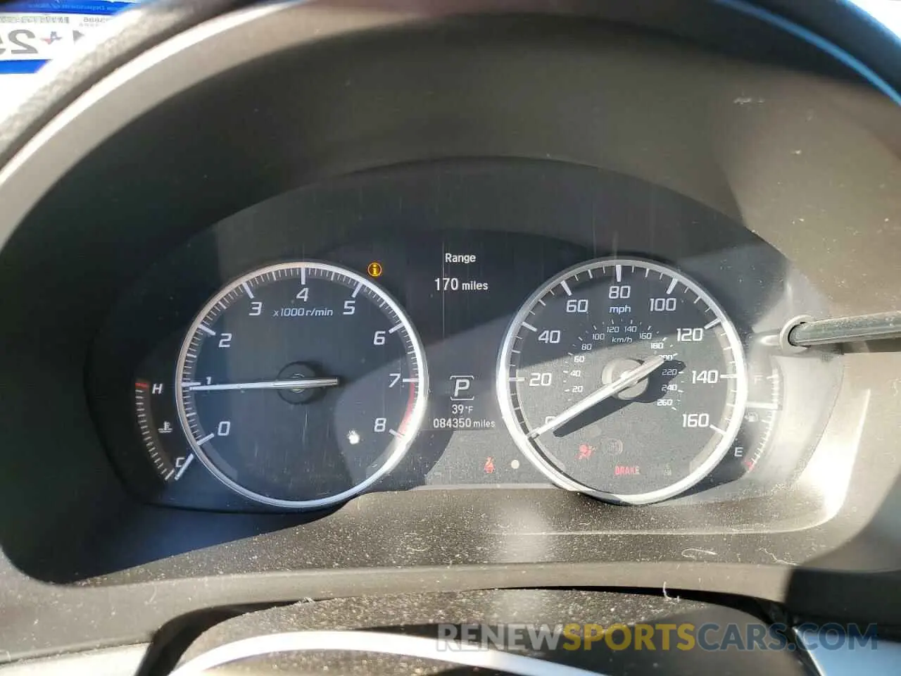 9 Photograph of a damaged car 19UDE2F76KA015247 ACURA ILX 2019