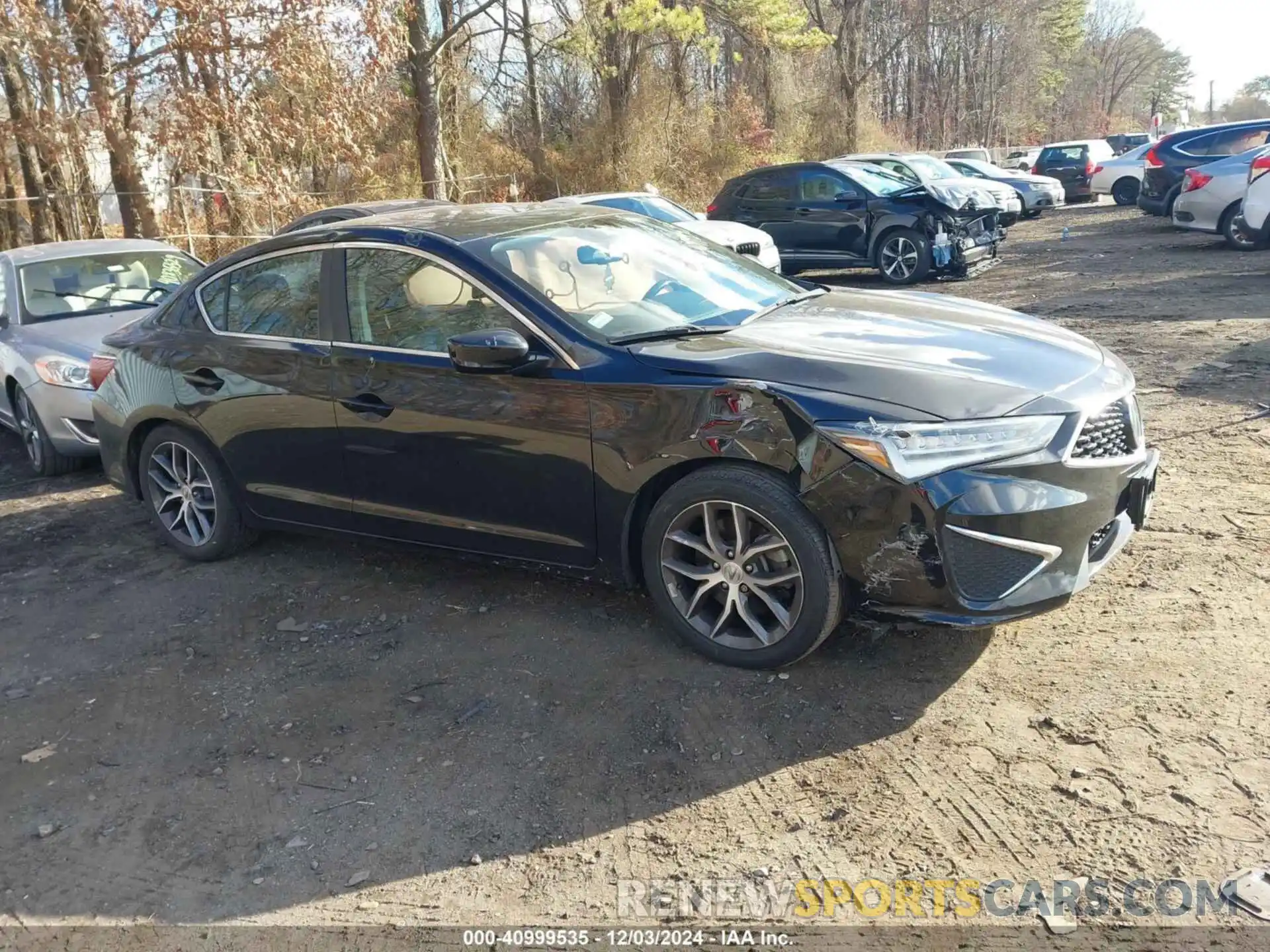 1 Photograph of a damaged car 19UDE2F76KA015278 ACURA ILX 2019