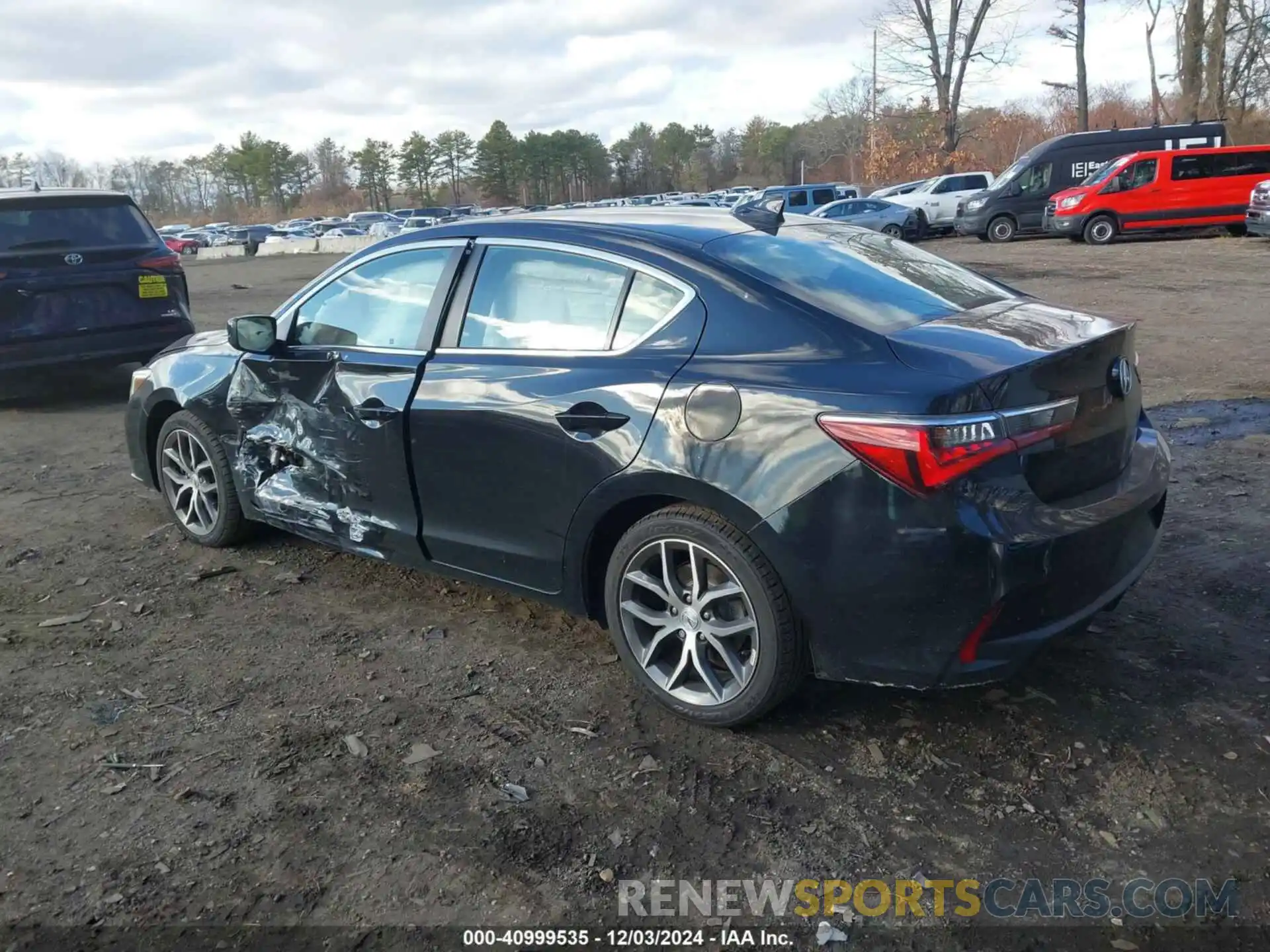 3 Photograph of a damaged car 19UDE2F76KA015278 ACURA ILX 2019