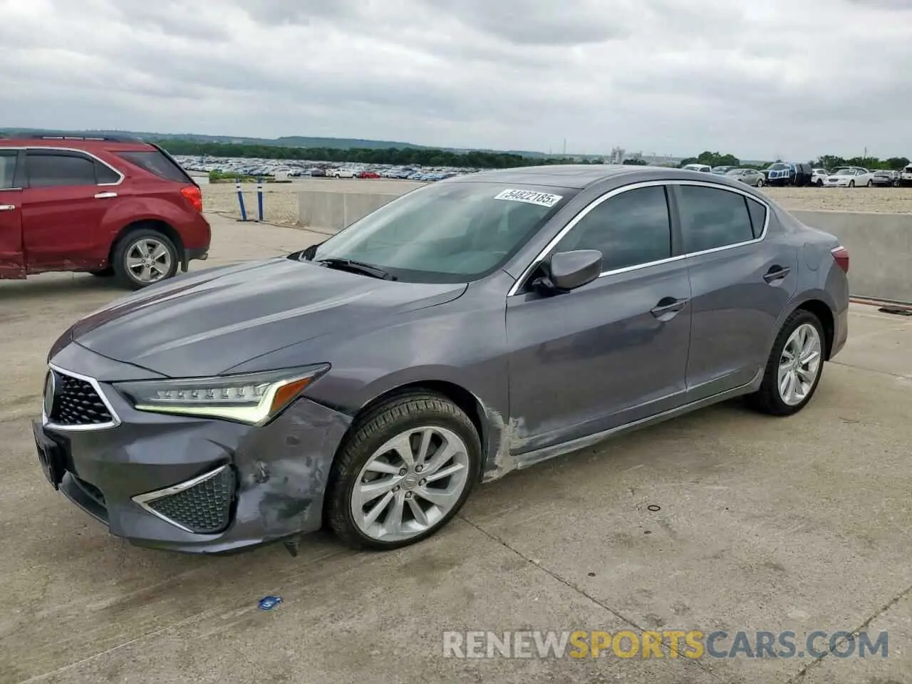 1 Photograph of a damaged car 19UDE2F76KA015572 ACURA ILX 2019