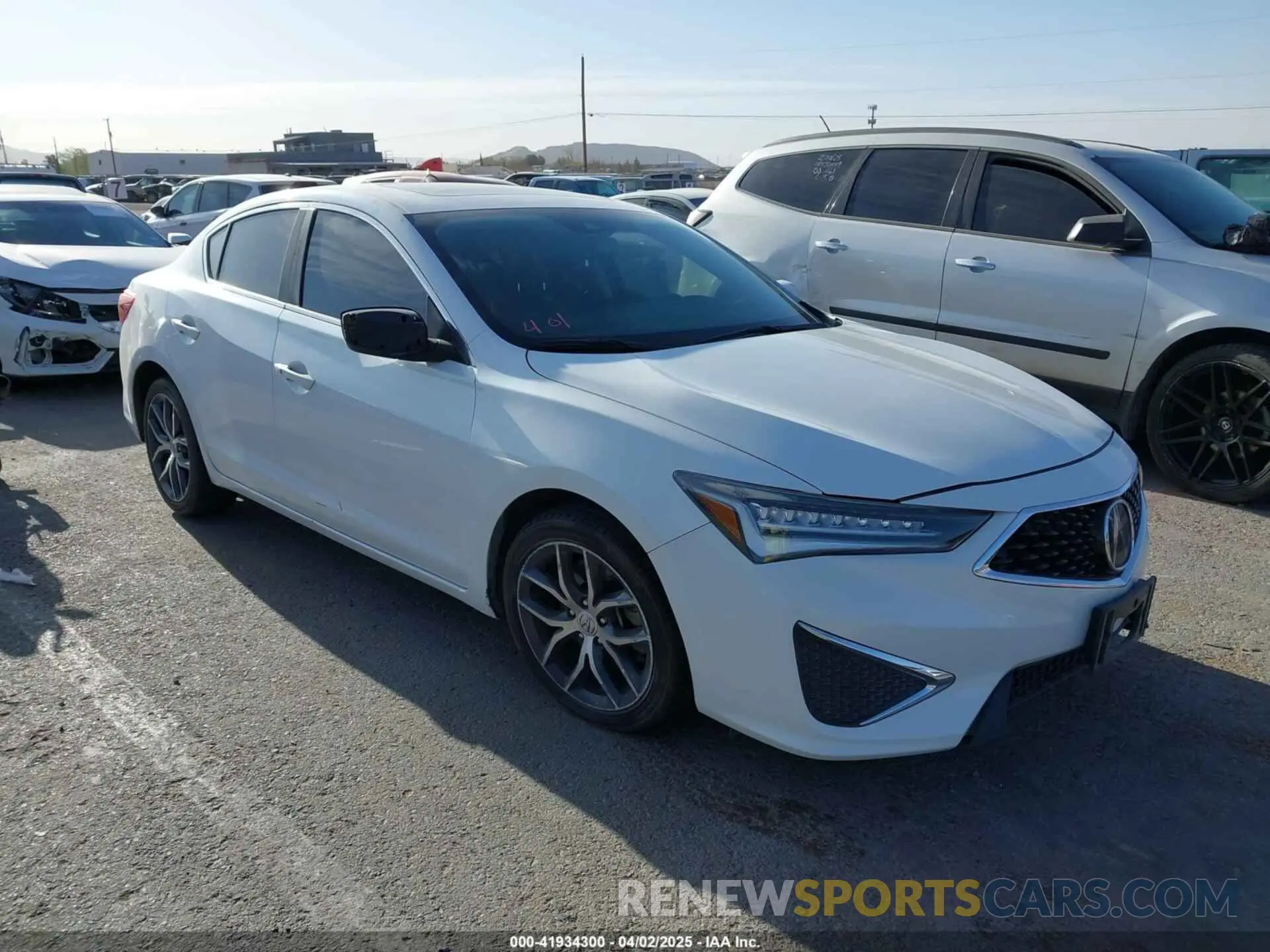 1 Photograph of a damaged car 19UDE2F77KA002362 ACURA ILX 2019