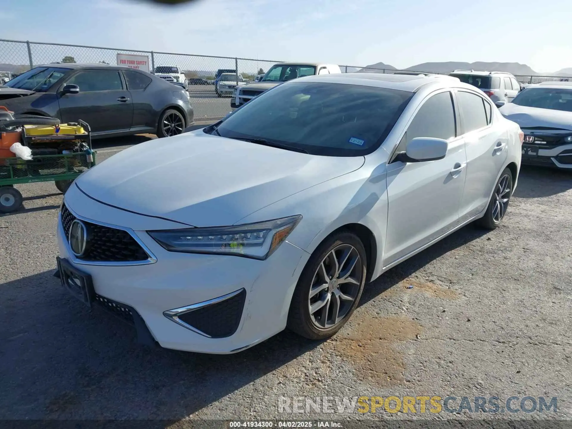 2 Photograph of a damaged car 19UDE2F77KA002362 ACURA ILX 2019