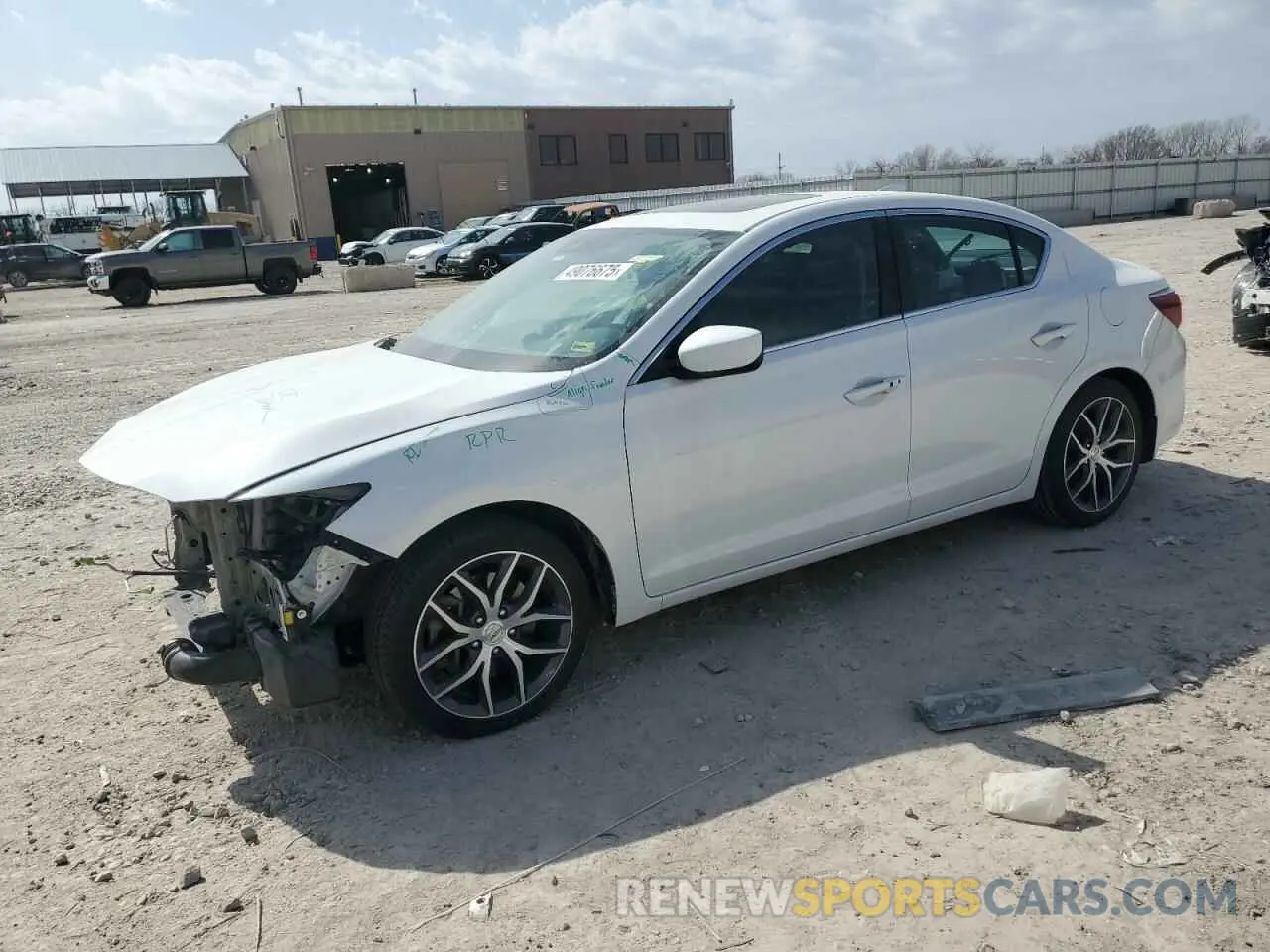 1 Photograph of a damaged car 19UDE2F79KA008051 ACURA ILX 2019