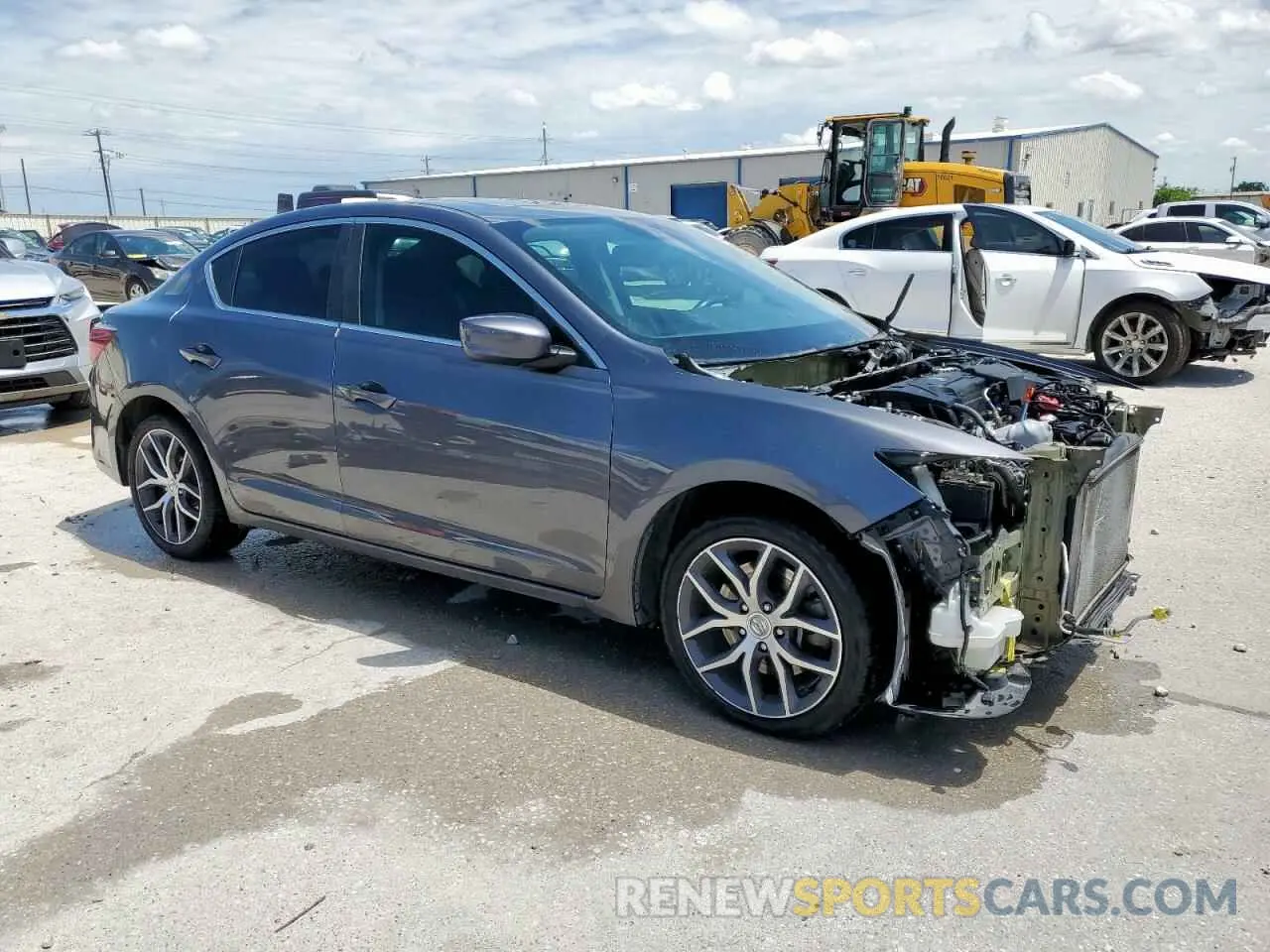 4 Photograph of a damaged car 19UDE2F7XKA013954 ACURA ILX 2019