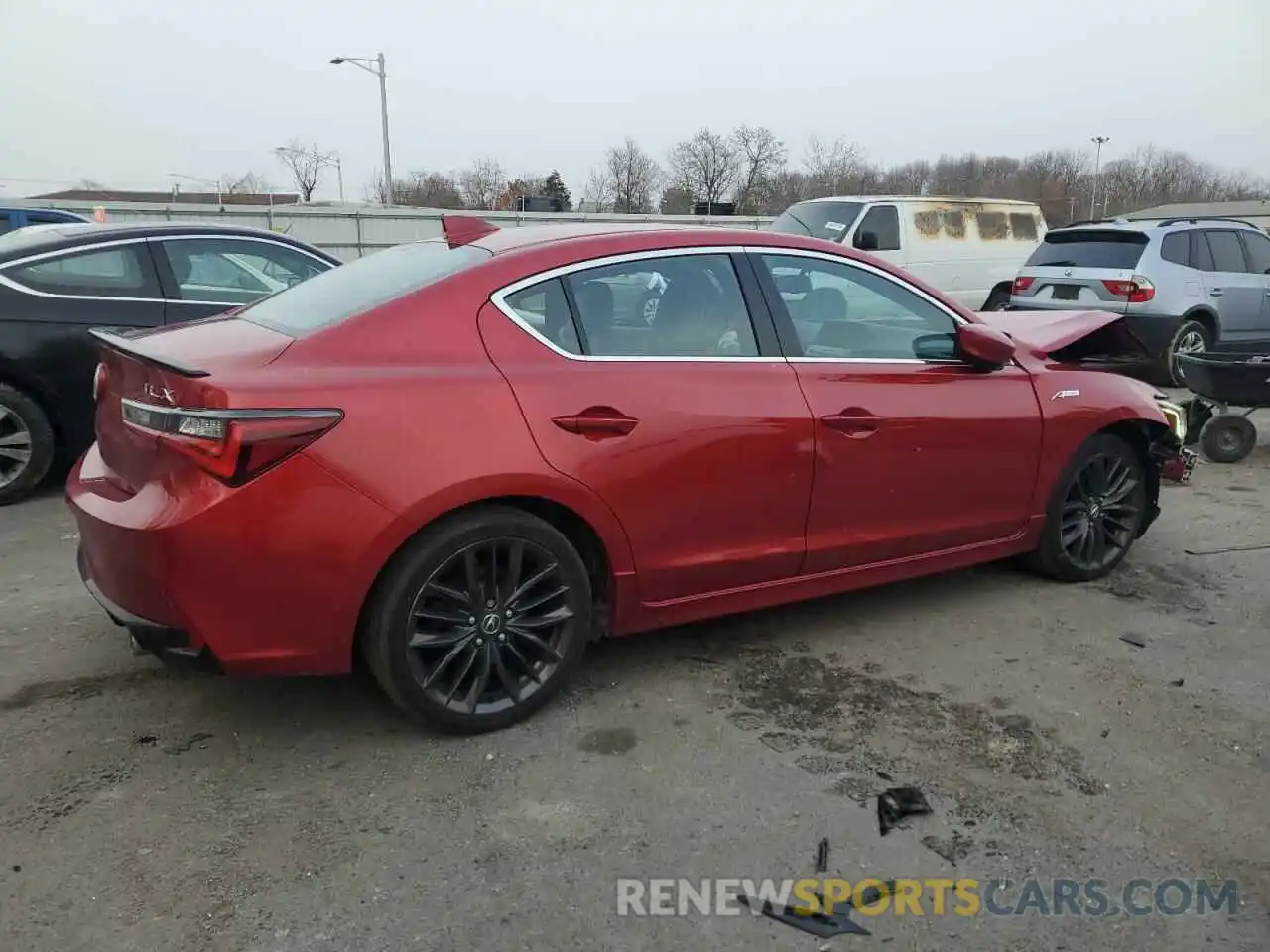 3 Photograph of a damaged car 19UDE2F80KA007329 ACURA ILX 2019