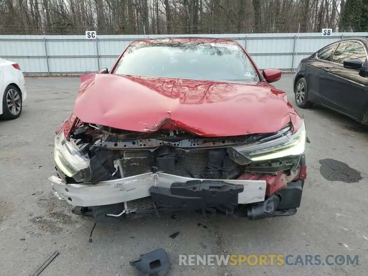 5 Photograph of a damaged car 19UDE2F80KA007329 ACURA ILX 2019