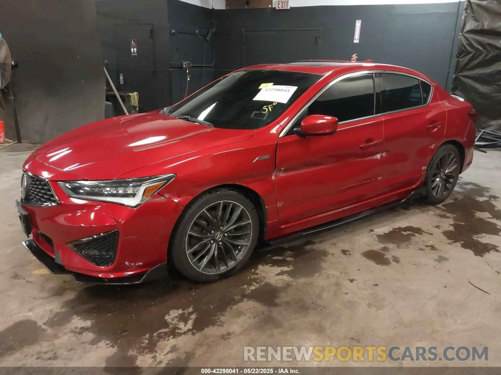 2 Photograph of a damaged car 19UDE2F81KA010630 ACURA ILX 2019