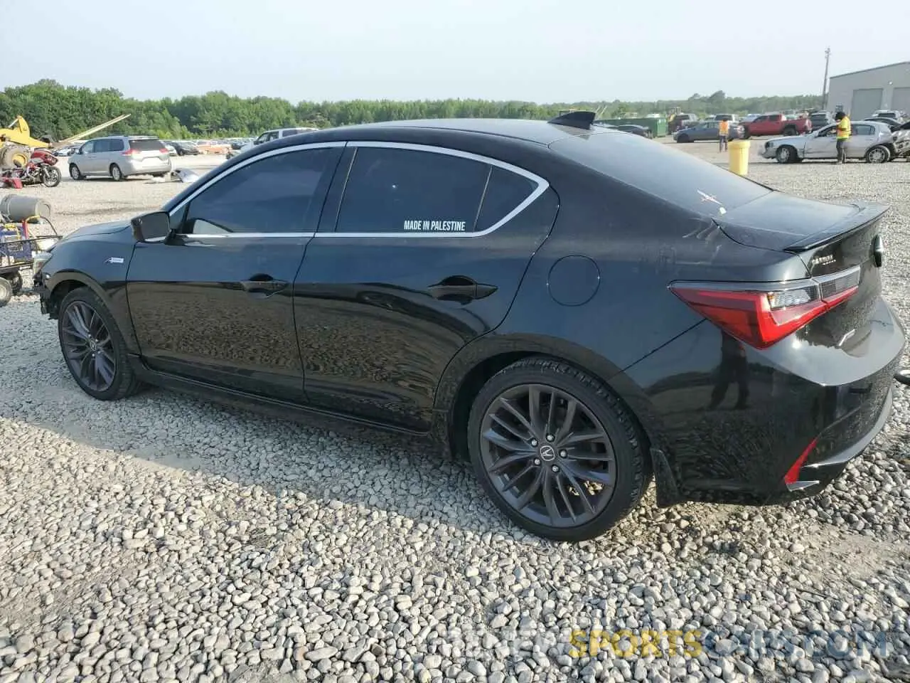 2 Photograph of a damaged car 19UDE2F82KA005694 ACURA ILX 2019