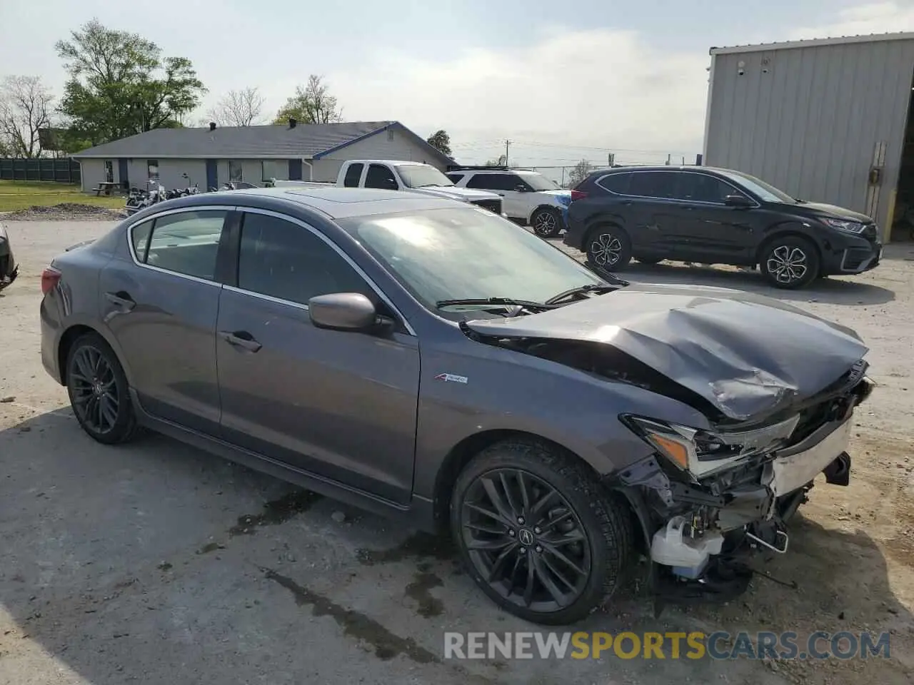 4 Photograph of a damaged car 19UDE2F83KA003985 ACURA ILX 2019