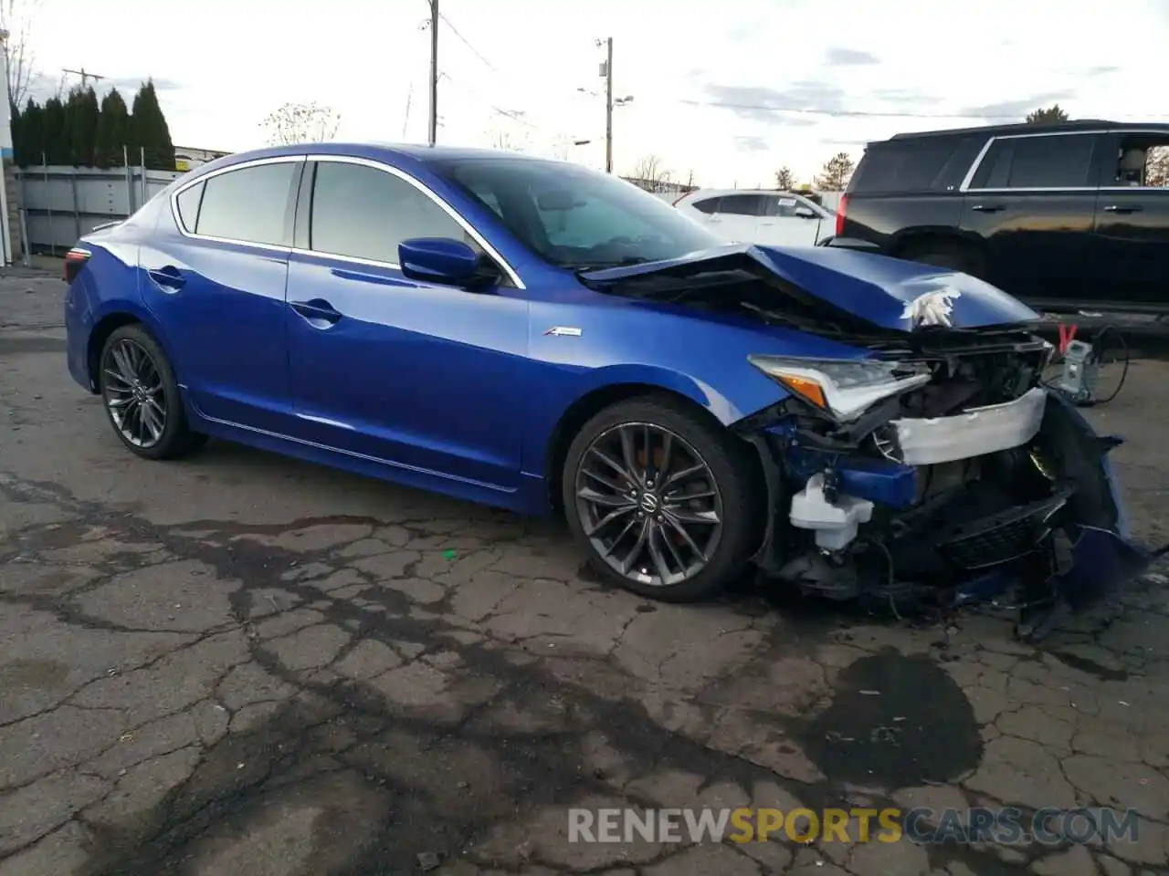 4 Photograph of a damaged car 19UDE2F87KA007022 ACURA ILX 2019