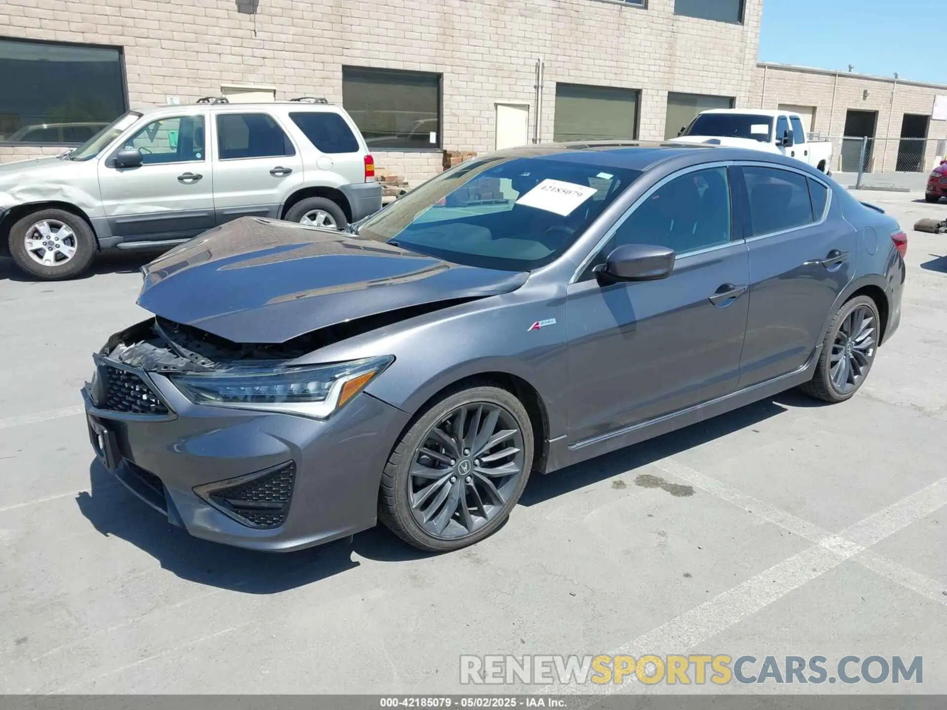 2 Photograph of a damaged car 19UDE2F87KA013094 ACURA ILX 2019