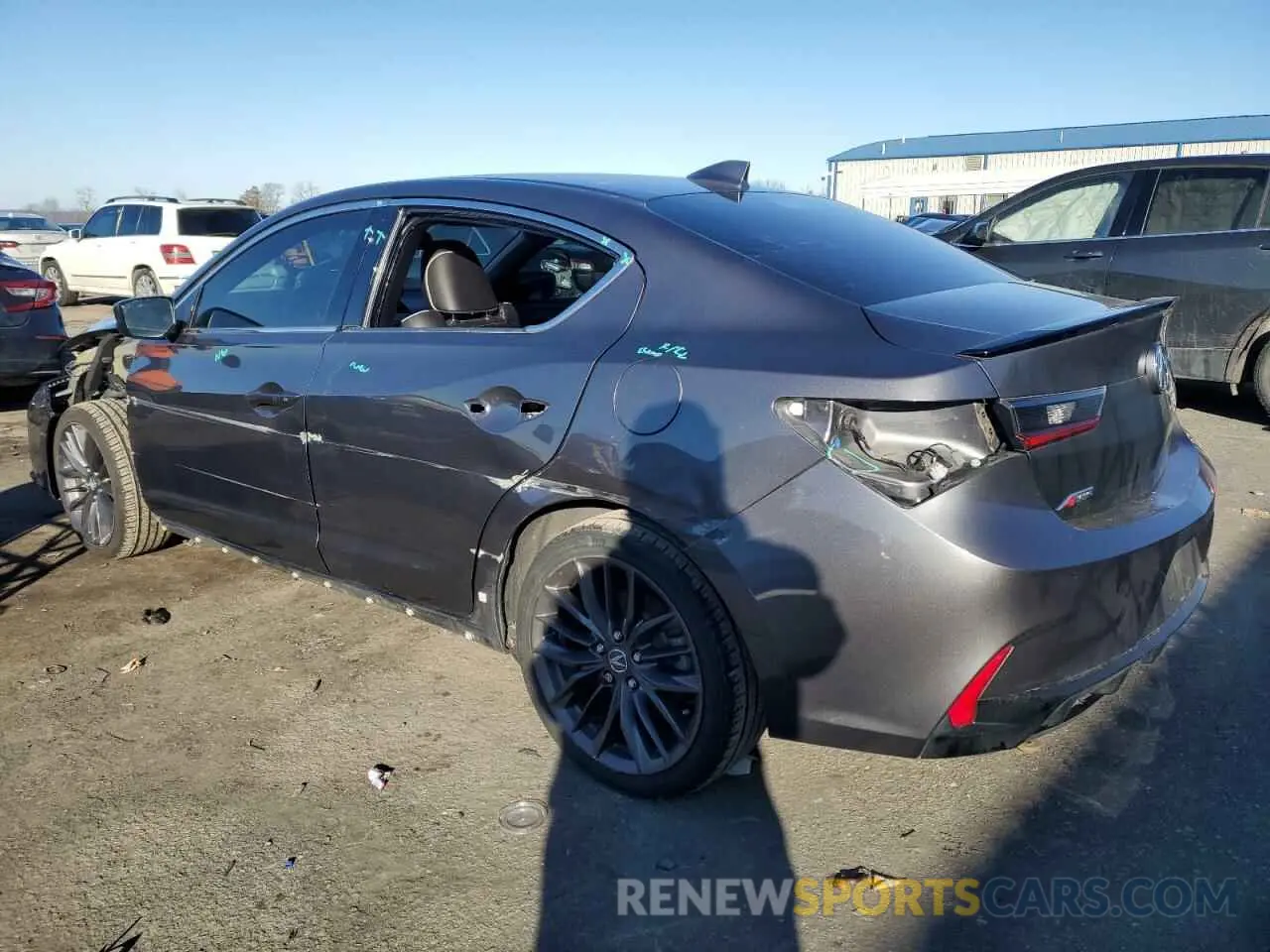 2 Photograph of a damaged car 19UDE2F89KA003991 ACURA ILX 2019