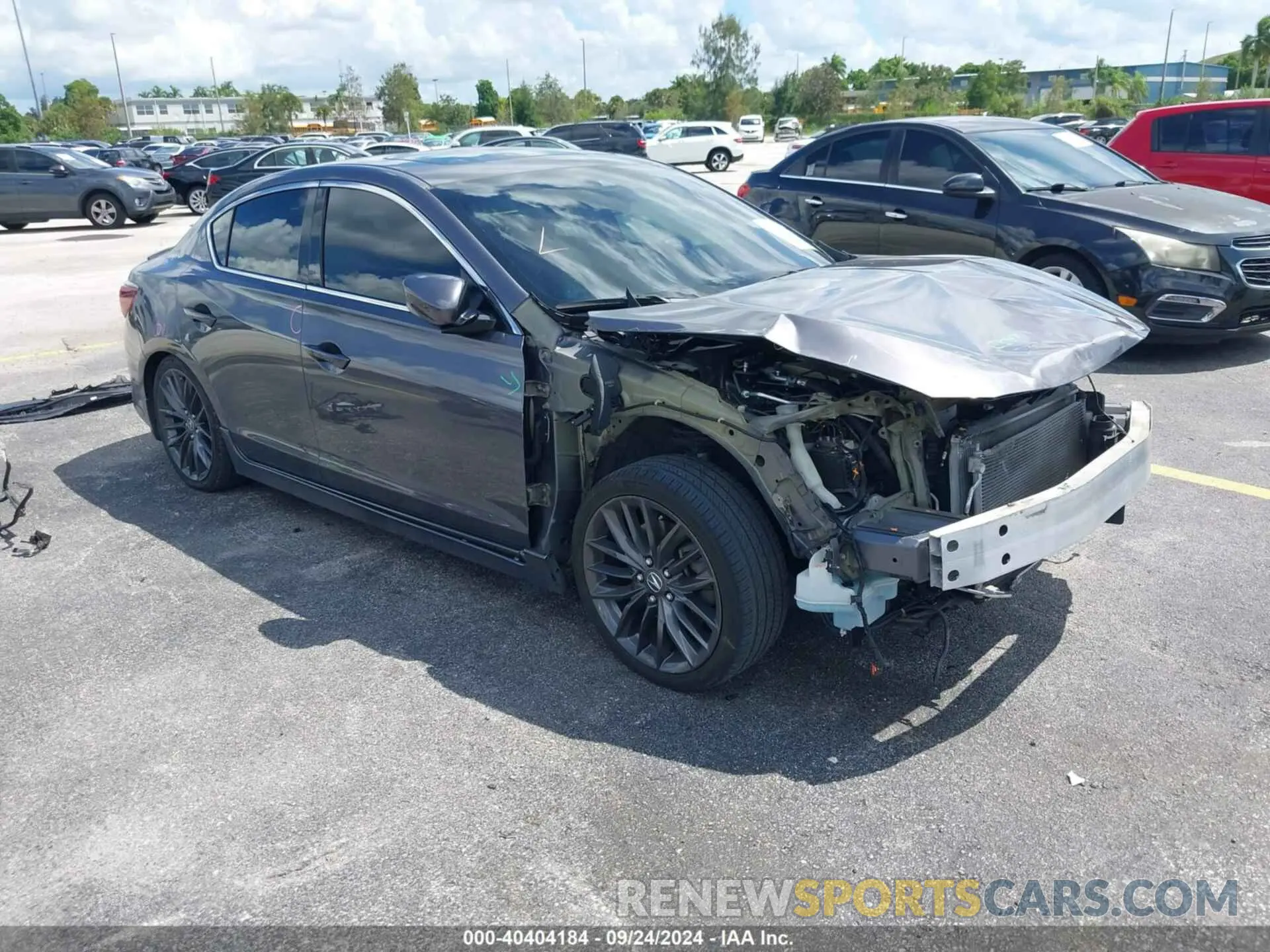 1 Photograph of a damaged car 19UDE2F8XKA003403 ACURA ILX 2019