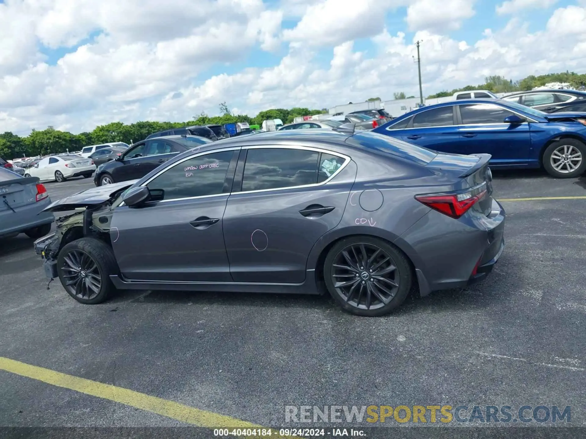 15 Photograph of a damaged car 19UDE2F8XKA003403 ACURA ILX 2019