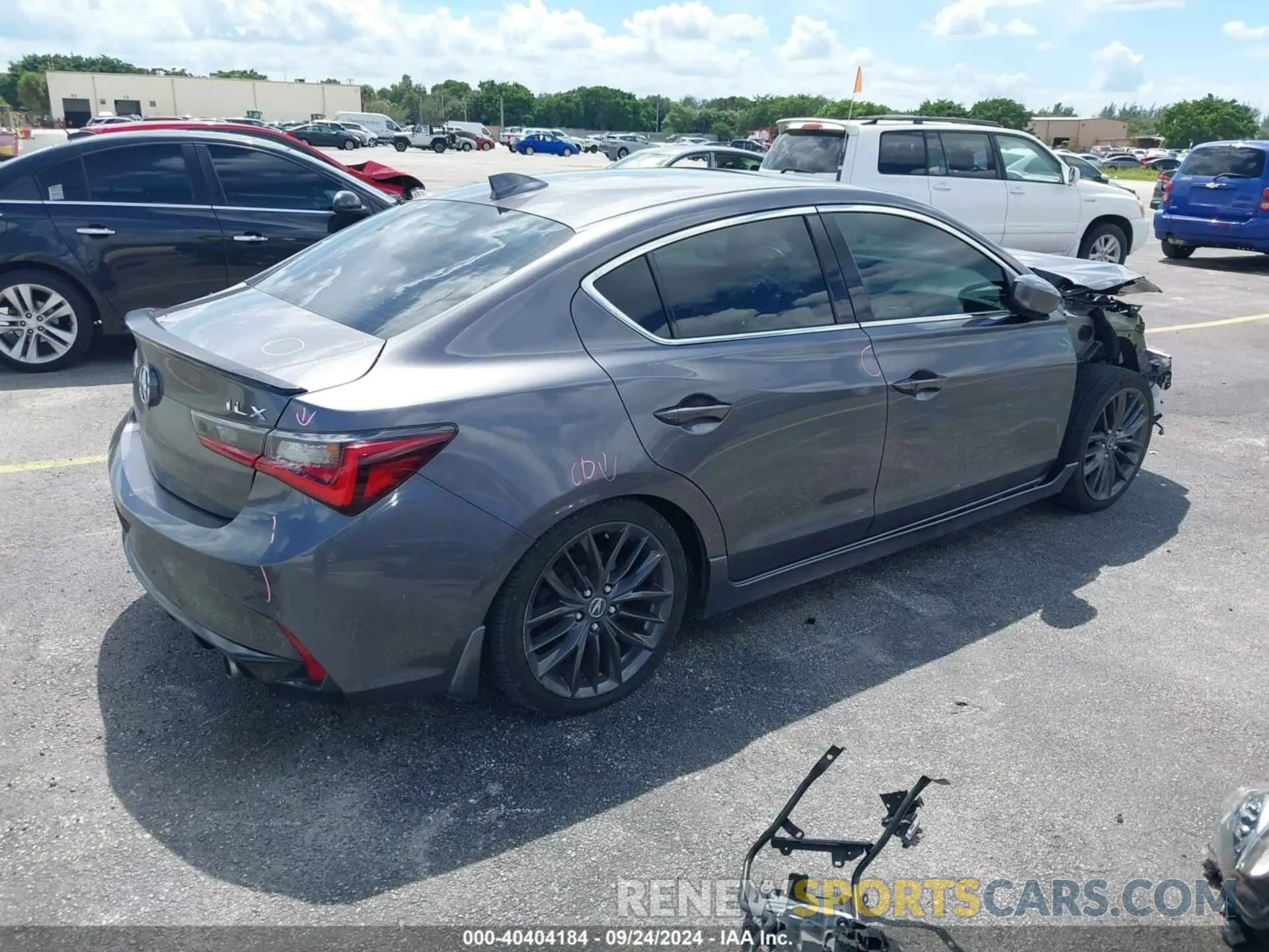 4 Photograph of a damaged car 19UDE2F8XKA003403 ACURA ILX 2019