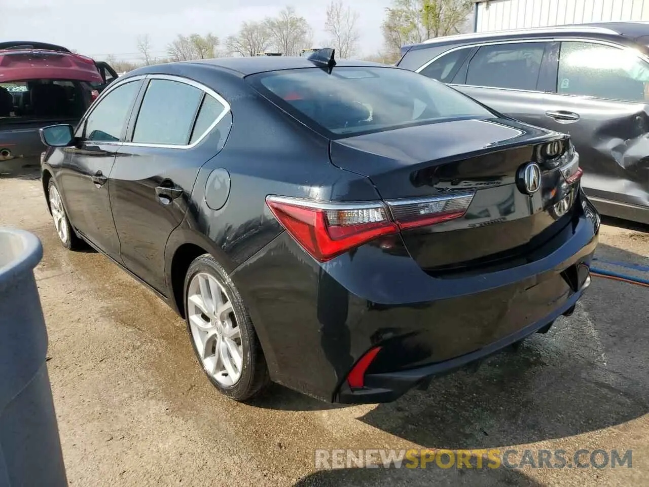 2 Photograph of a damaged car 19UDE2F31LA005207 ACURA ILX 2020