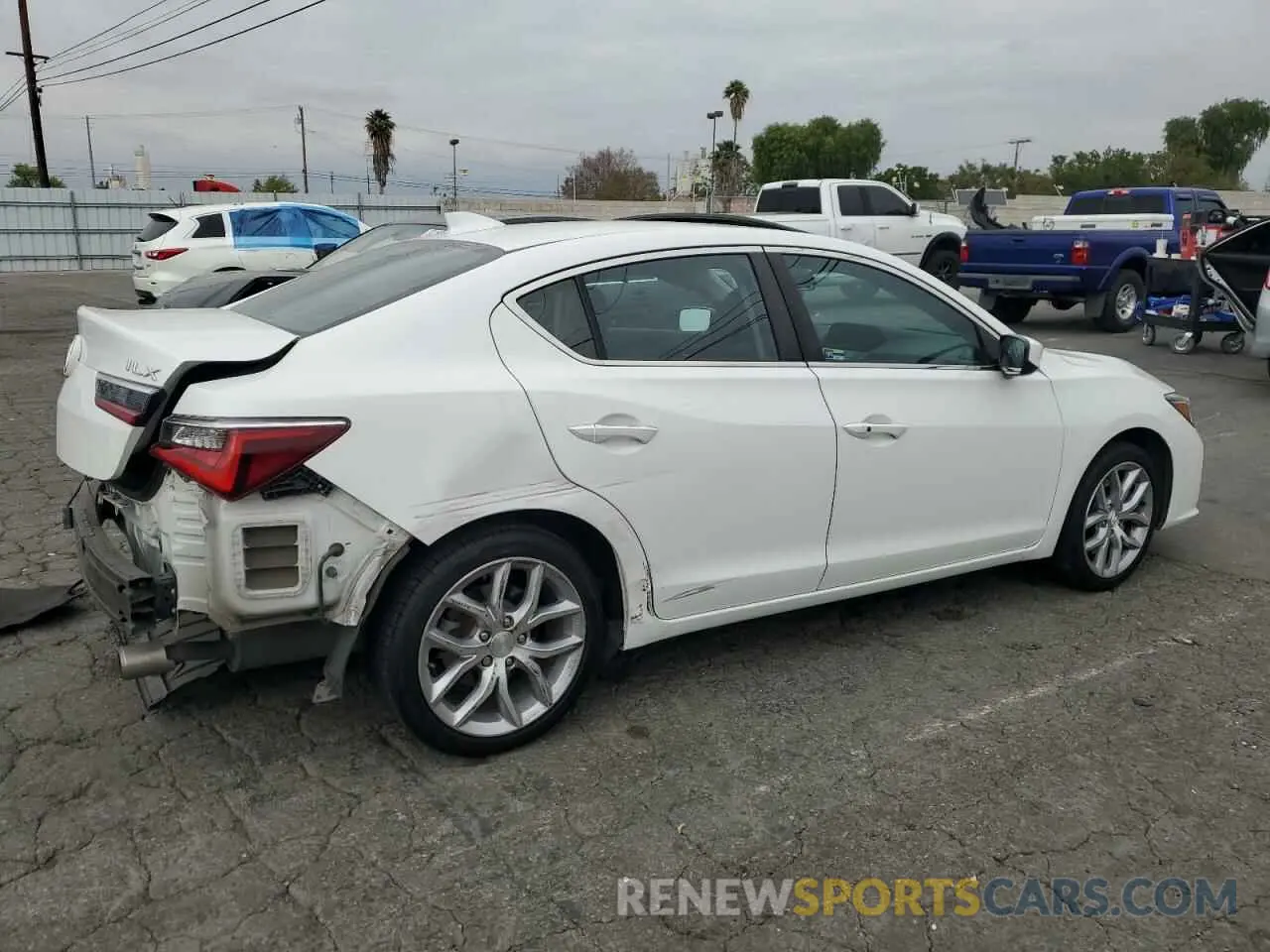 3 Photograph of a damaged car 19UDE2F32LA000937 ACURA ILX 2020