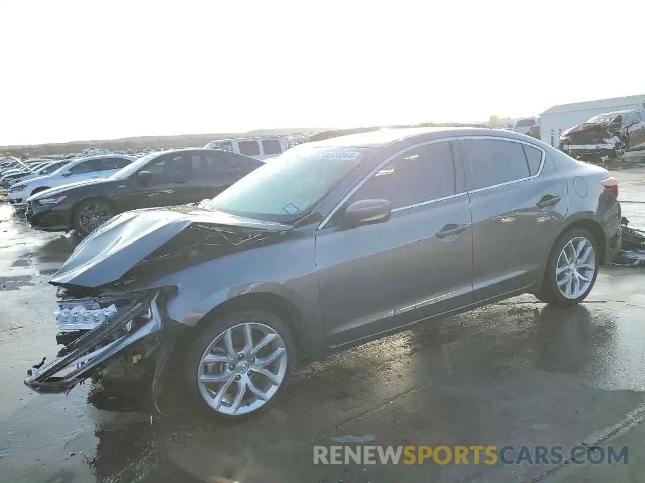 1 Photograph of a damaged car 19UDE2F34LA001491 ACURA ILX 2020