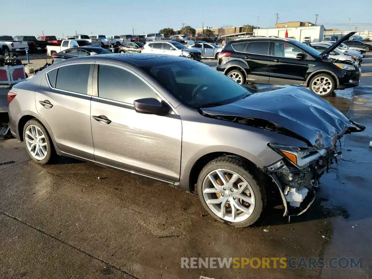 4 Photograph of a damaged car 19UDE2F34LA001491 ACURA ILX 2020