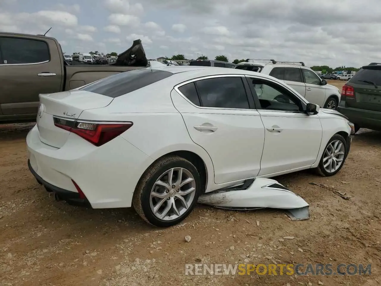 3 Photograph of a damaged car 19UDE2F35LA003699 ACURA ILX 2020