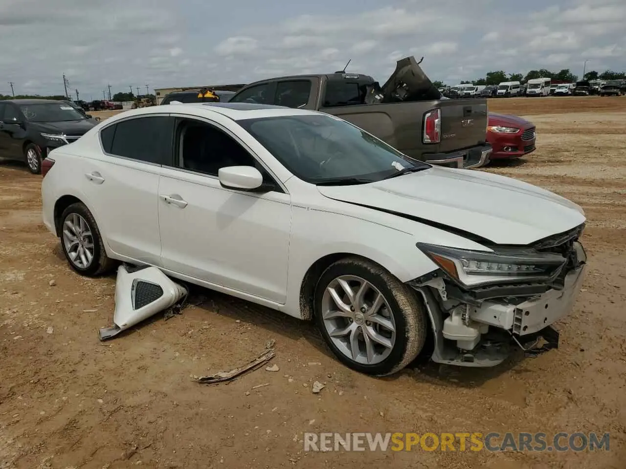 4 Photograph of a damaged car 19UDE2F35LA003699 ACURA ILX 2020