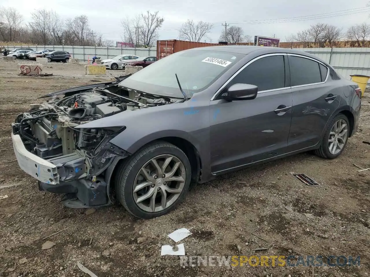 1 Photograph of a damaged car 19UDE2F35LA005453 ACURA ILX 2020