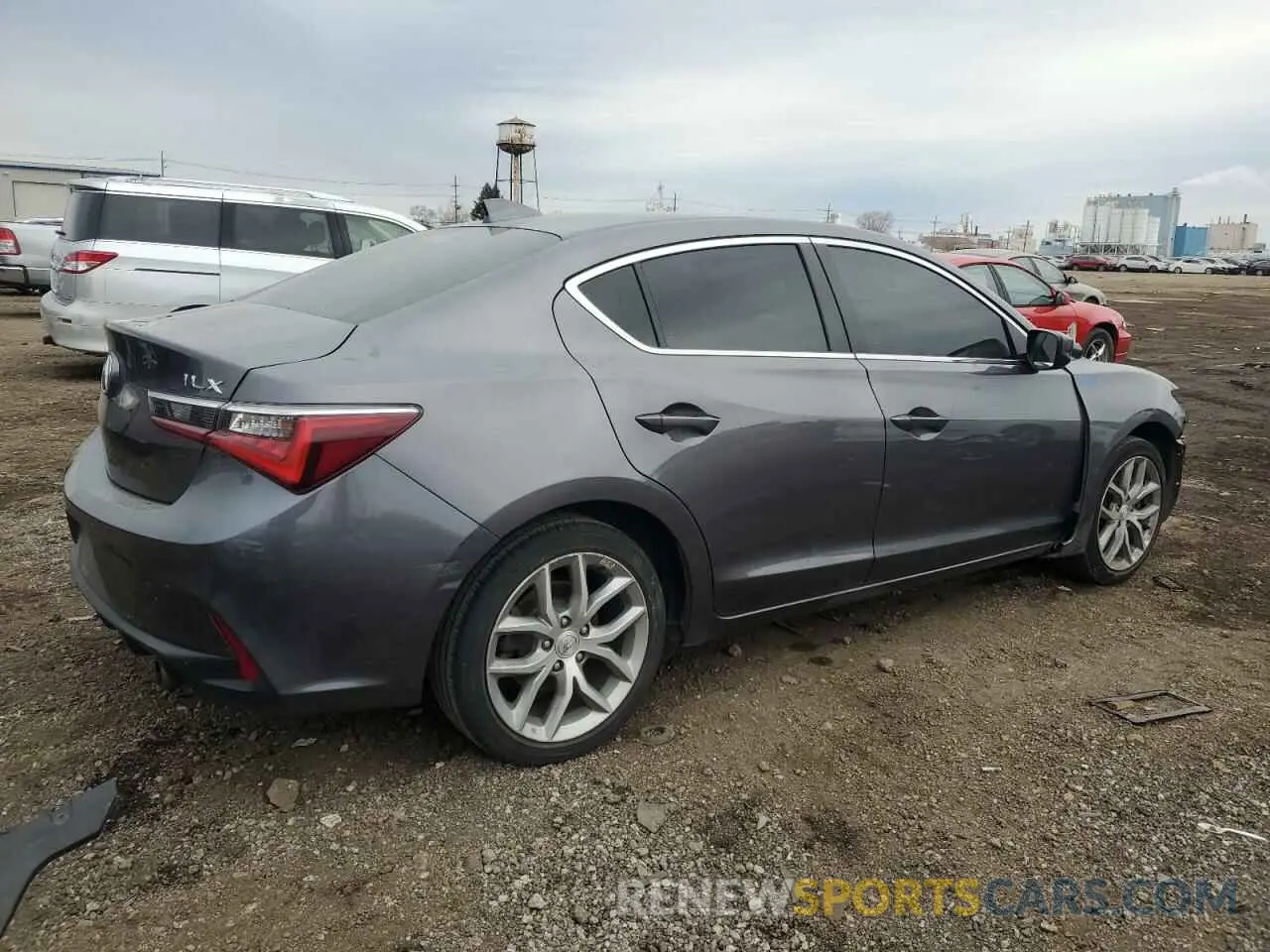 3 Photograph of a damaged car 19UDE2F35LA005453 ACURA ILX 2020
