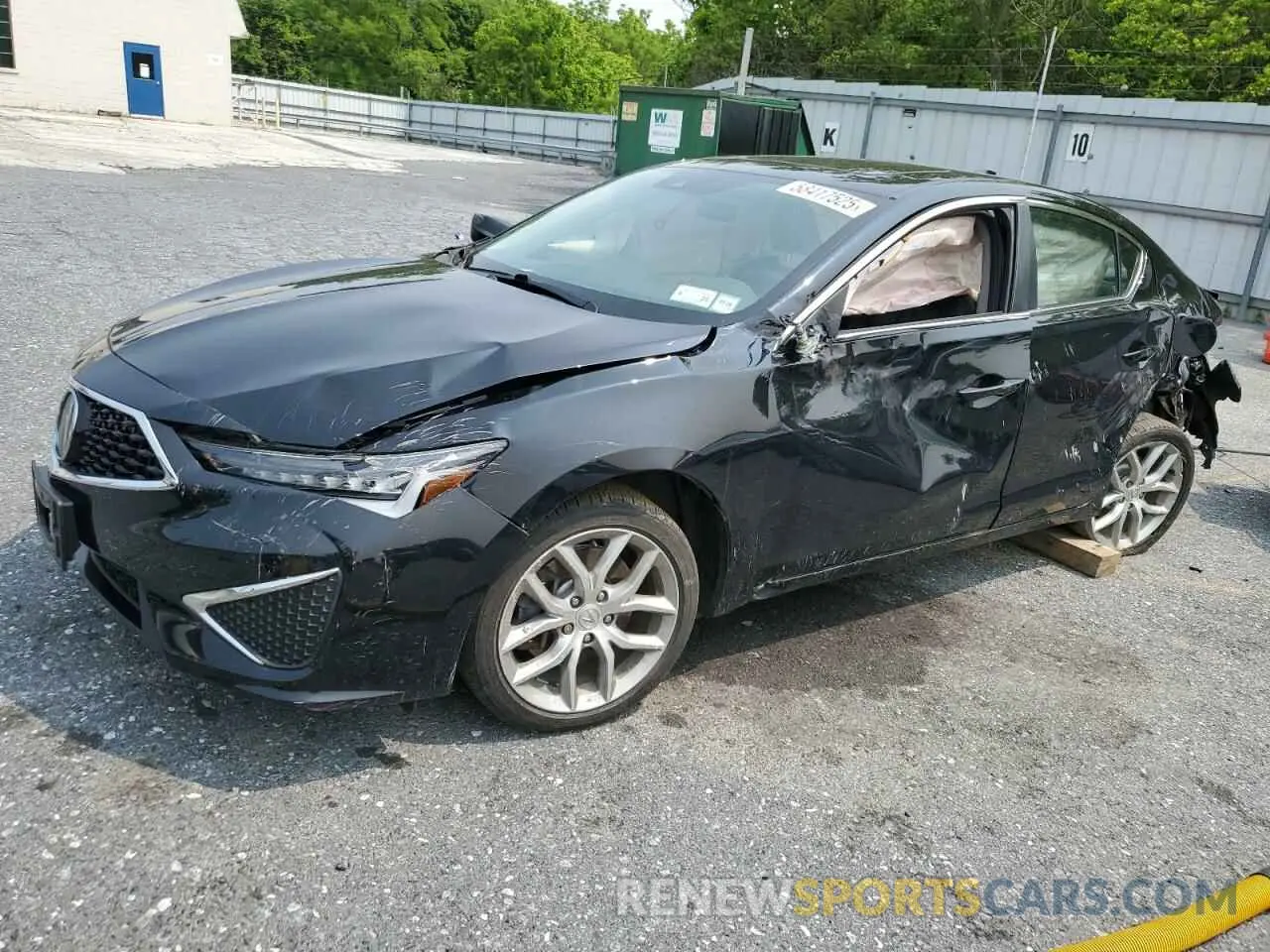 1 Photograph of a damaged car 19UDE2F36LA004215 ACURA ILX 2020