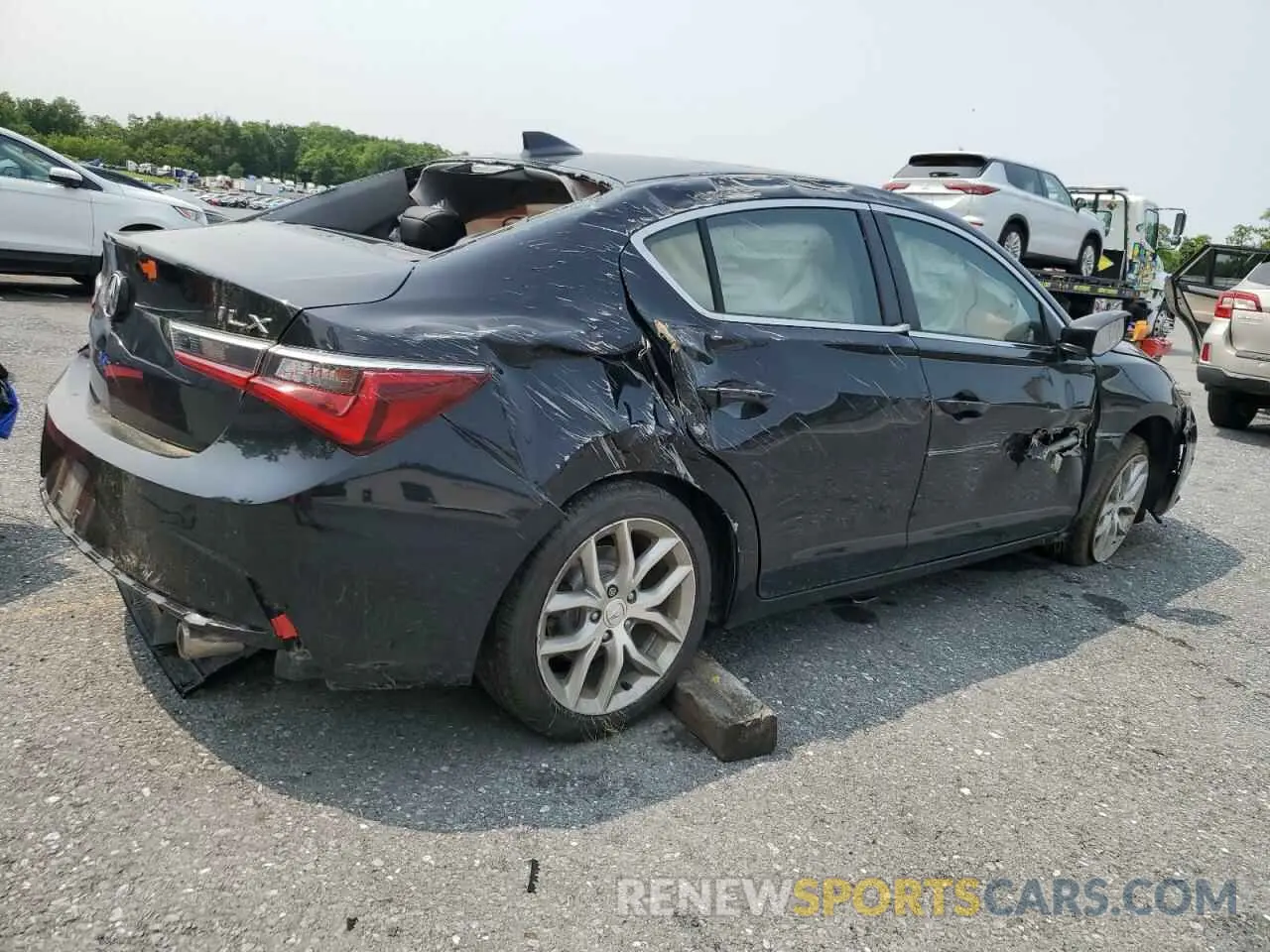 3 Photograph of a damaged car 19UDE2F36LA004215 ACURA ILX 2020
